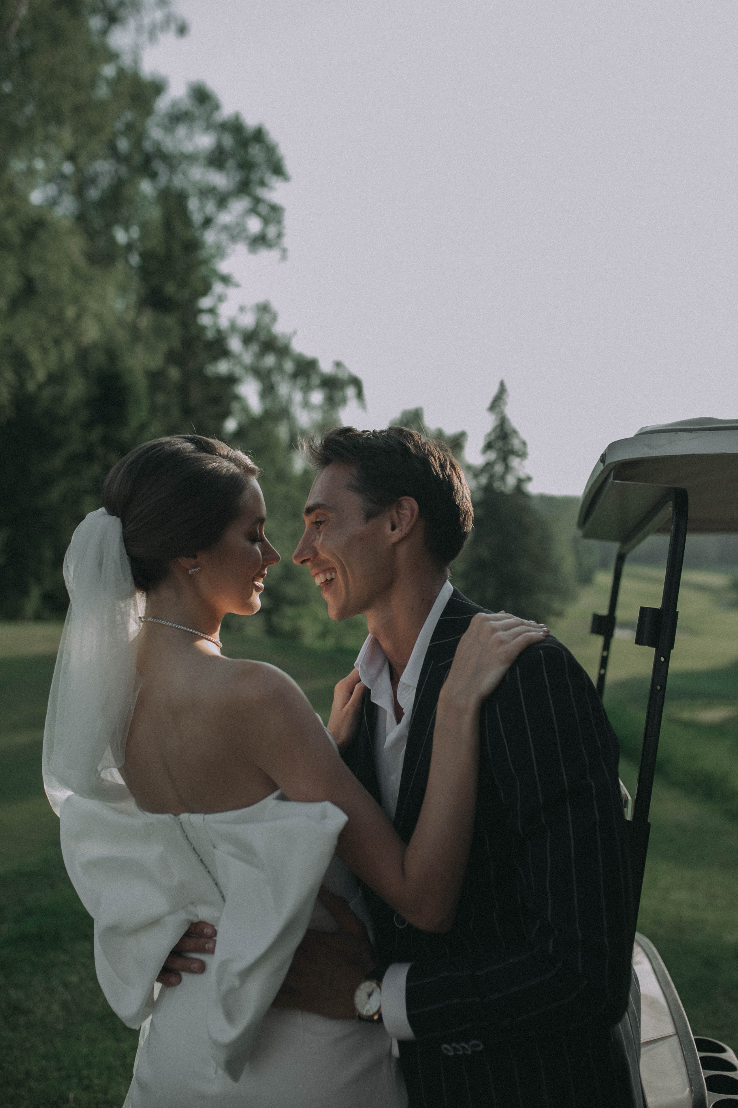 Alina & Georgy Golf Wed