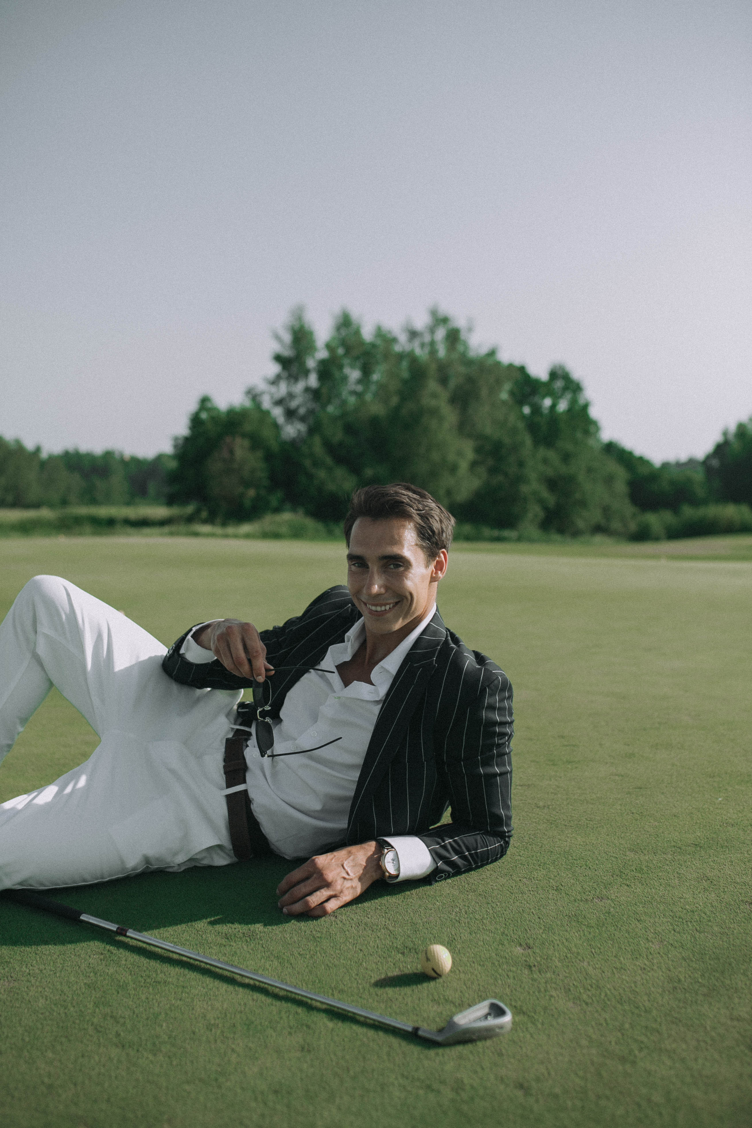 Alina & Georgy Golf Wed