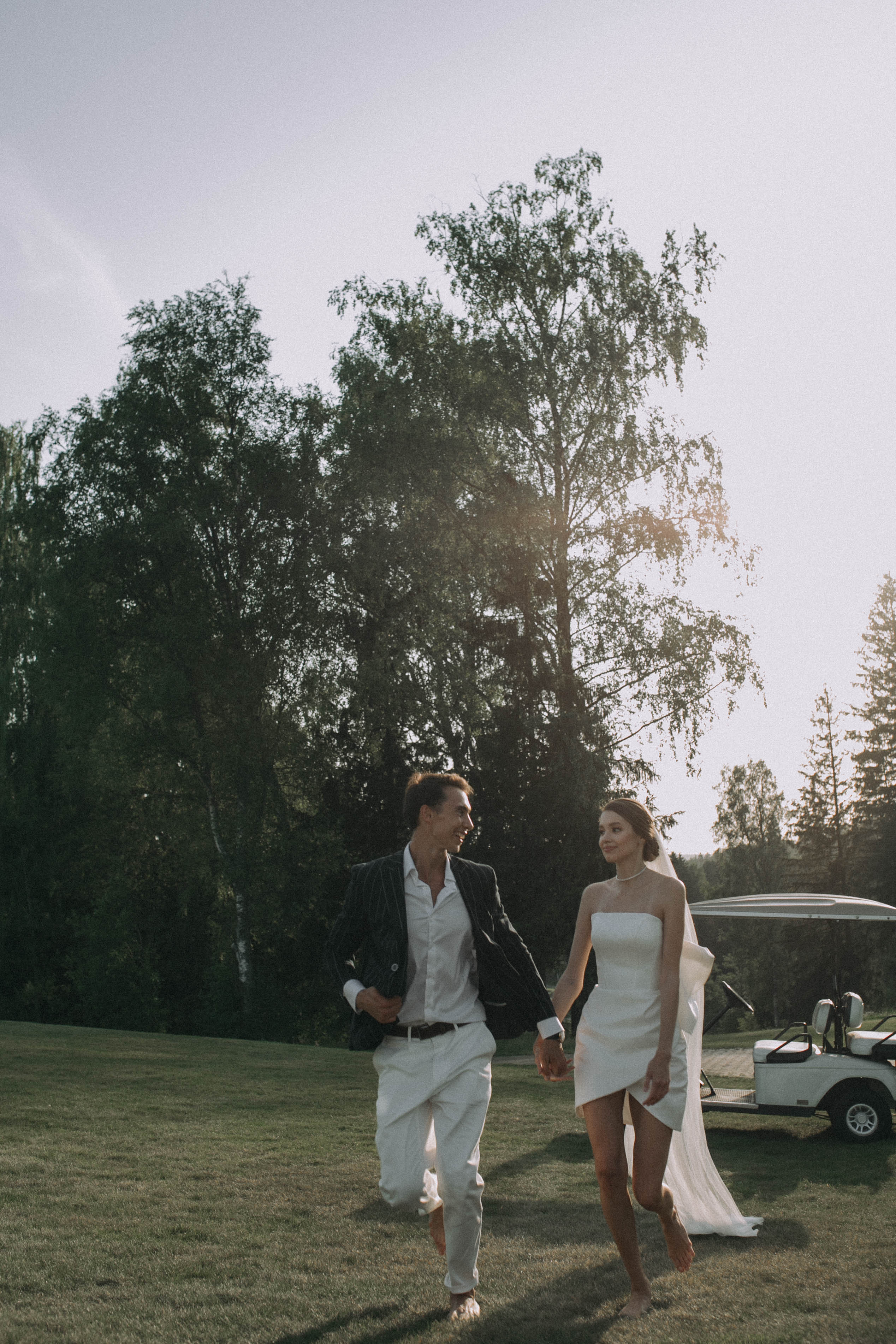 Alina & Georgy Golf Wed