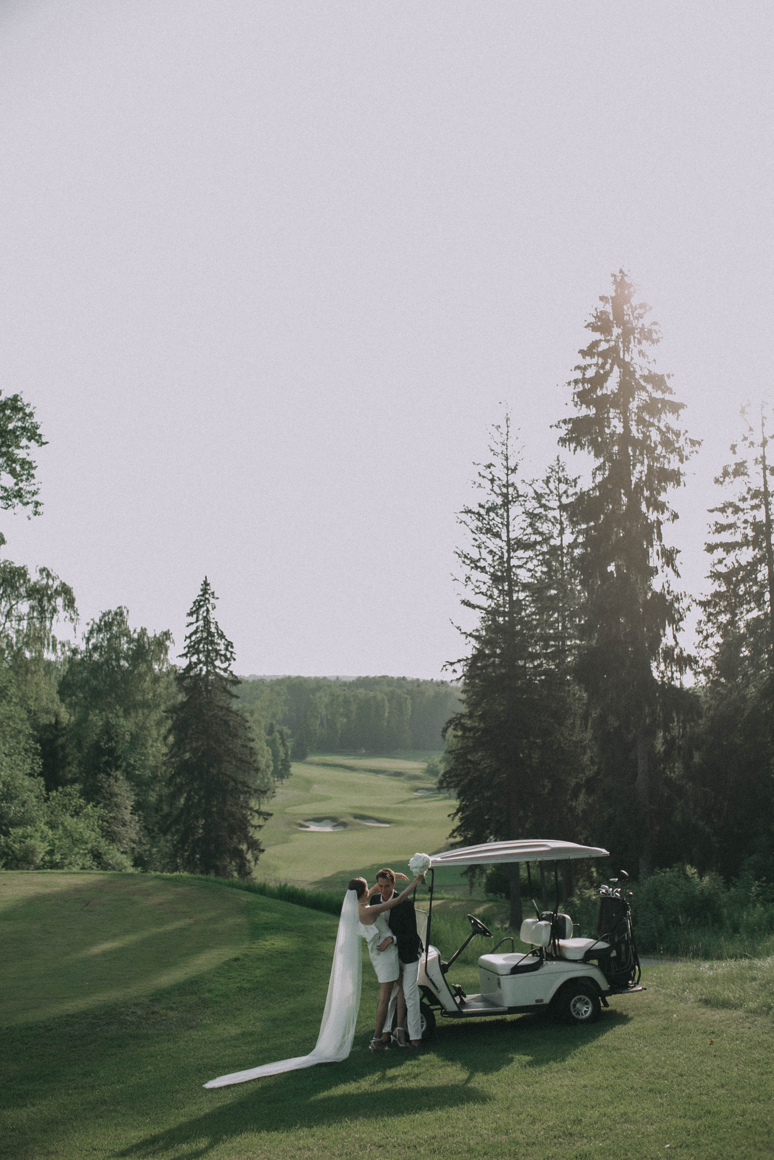 Alina & Georgy Golf Wed