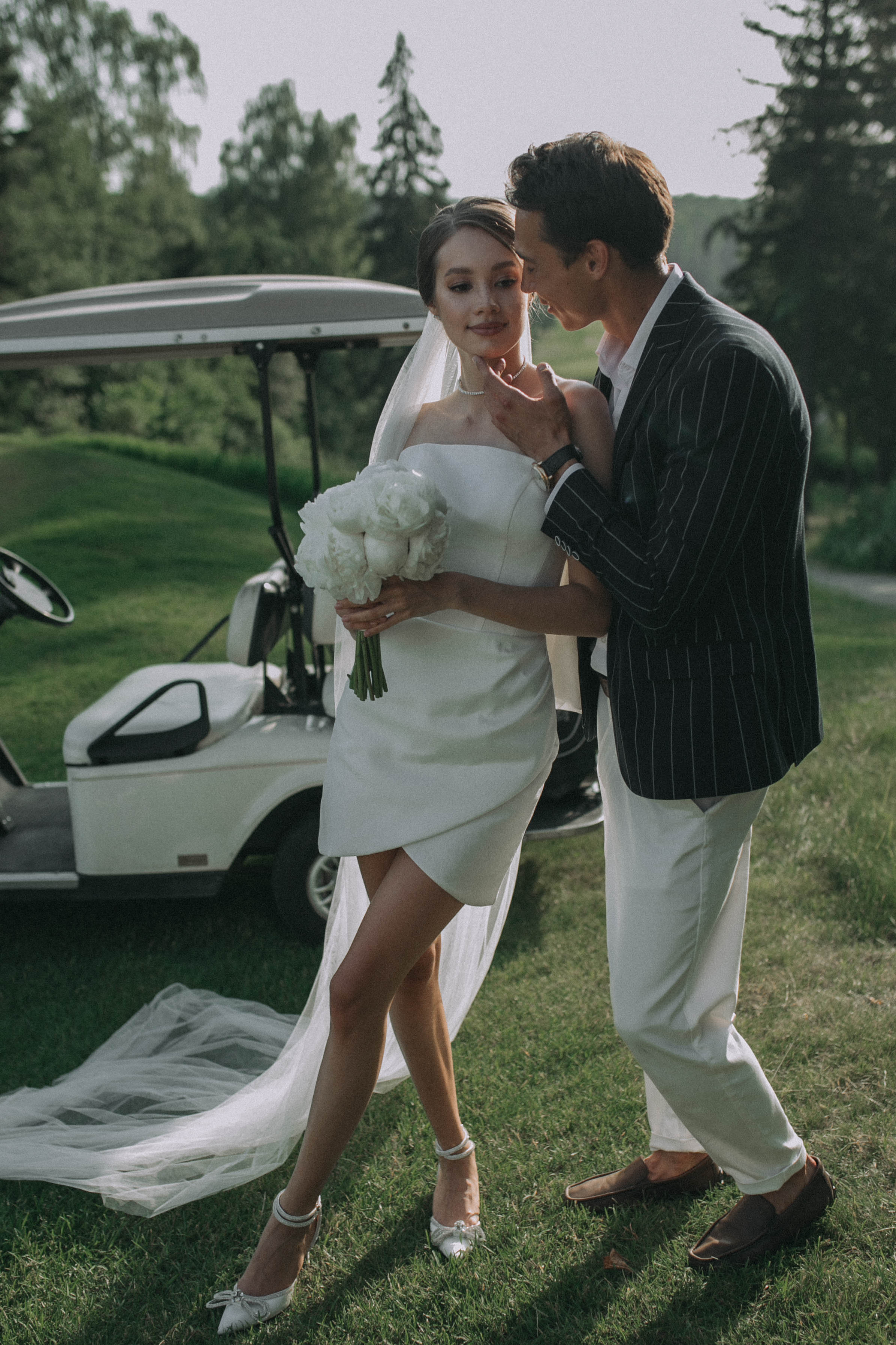 Alina & Georgy Golf Wed