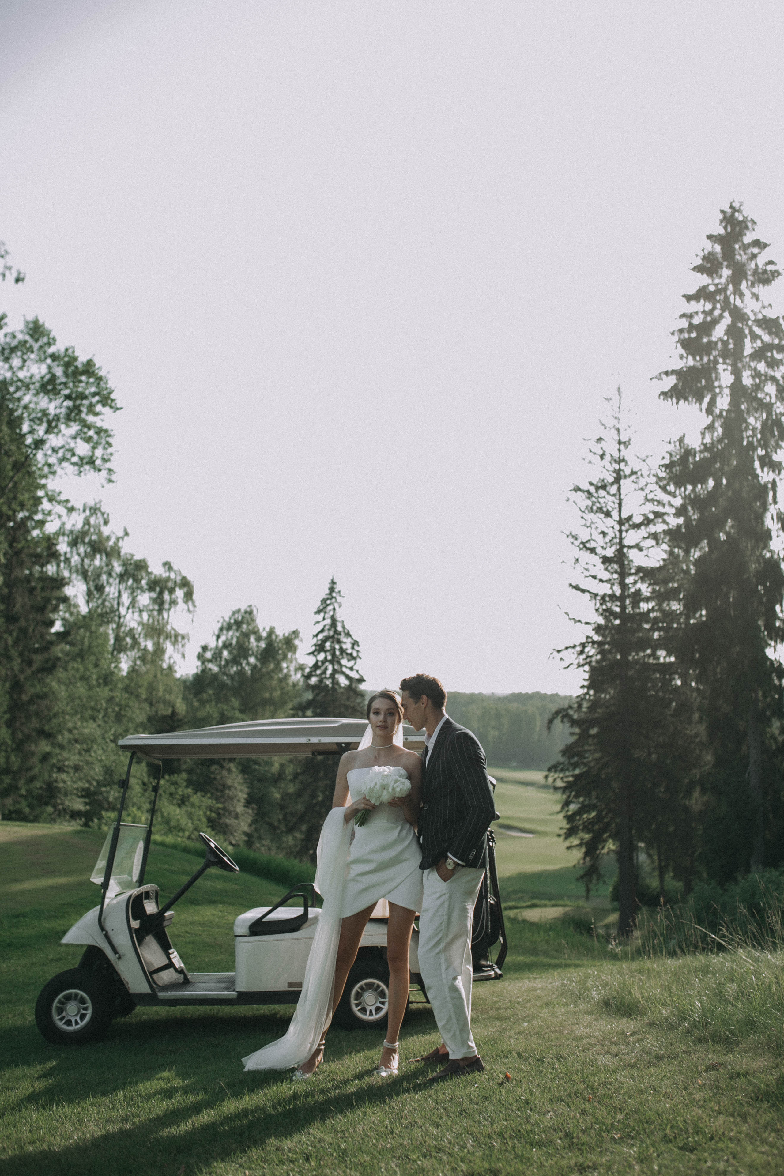 Alina & Georgy Golf Wed