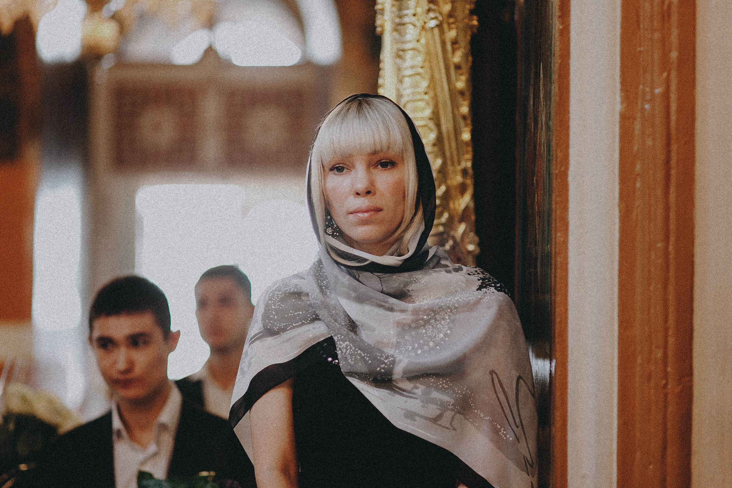 The wedding in the church