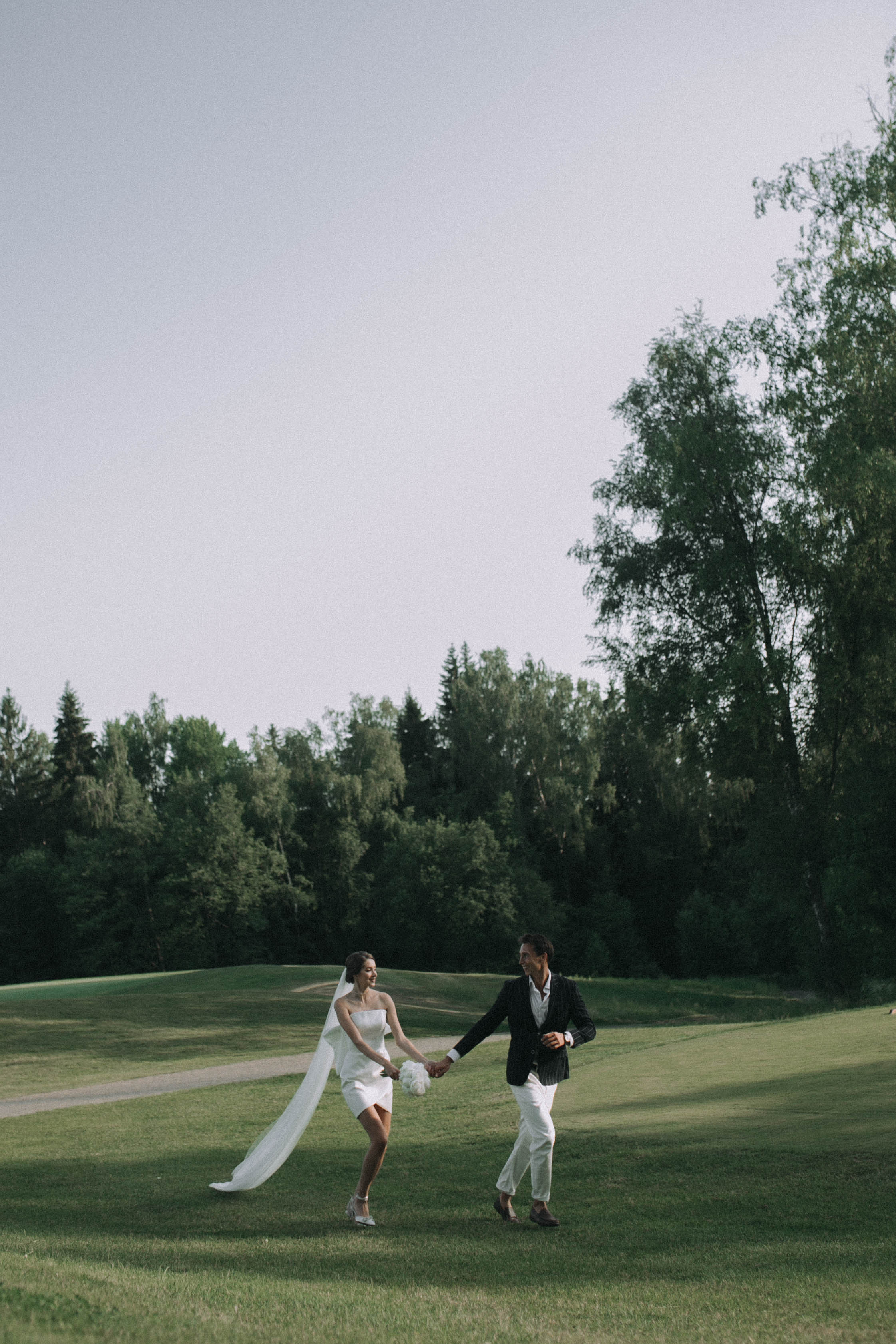 Alina & Georgy Golf Wed