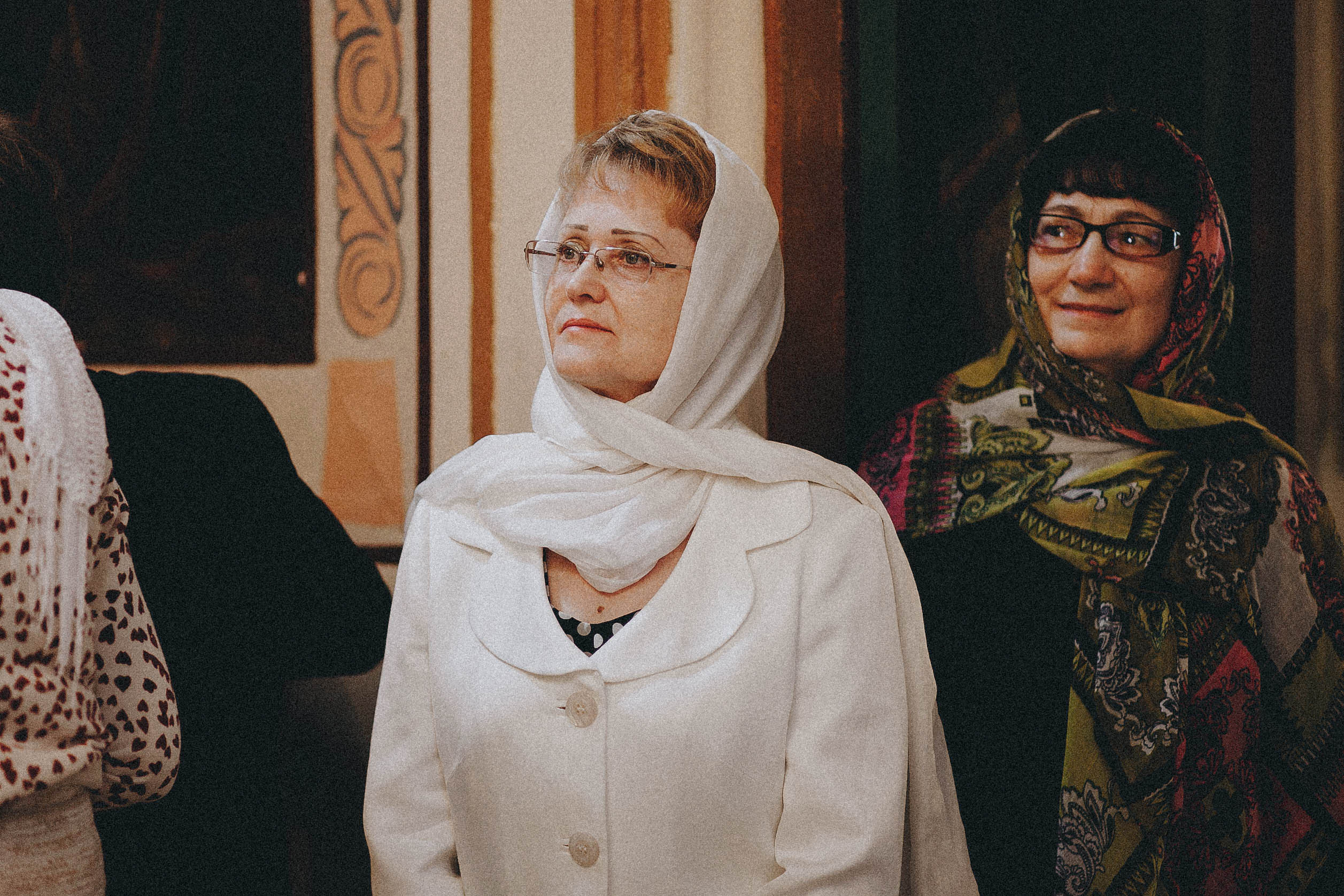 The wedding in the church