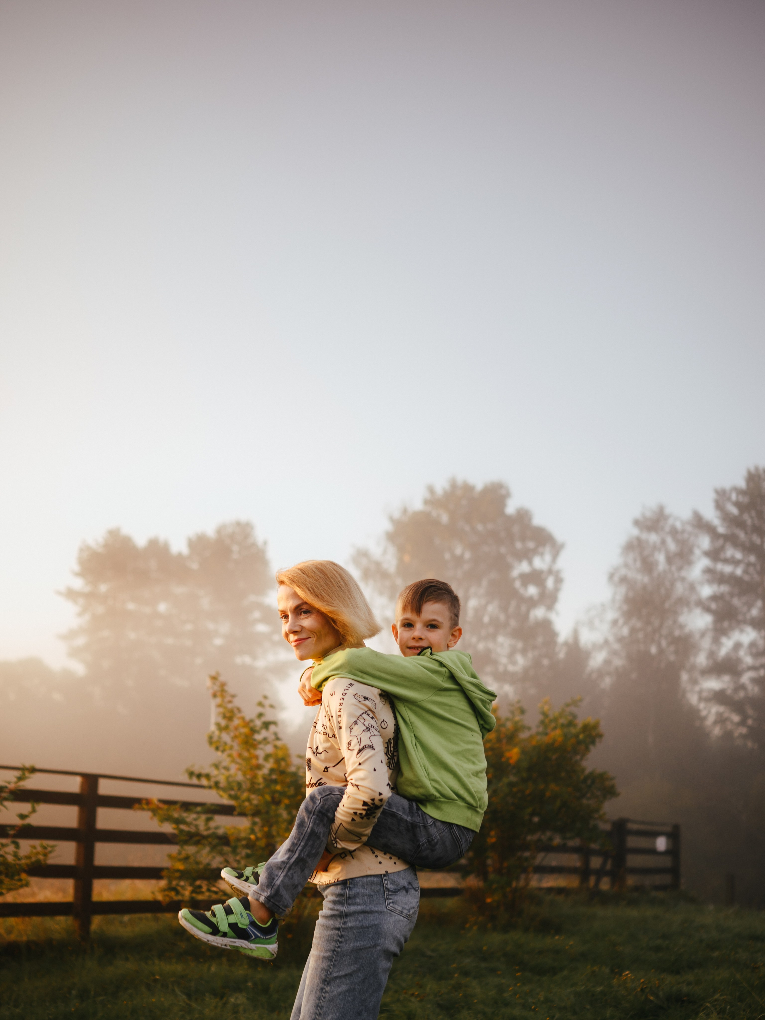 Семейная прогулка. Семейный фотограф анималист Ананьева Мария — Москва