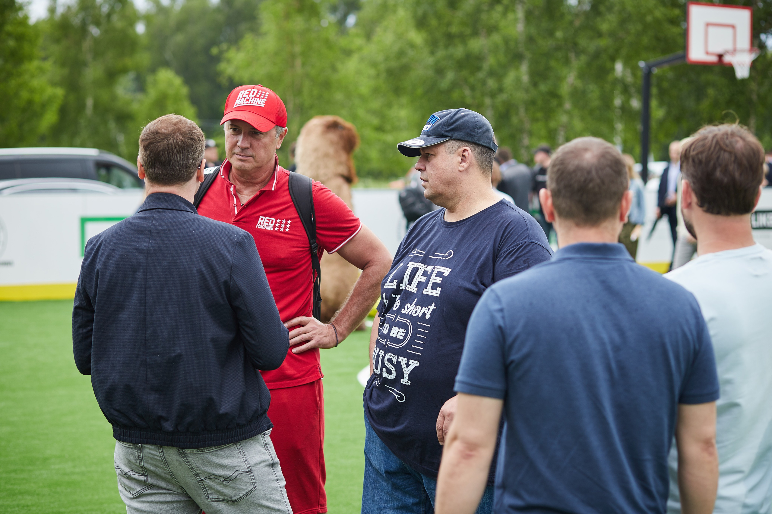 Открытие хоккейной площадки с Федором Конюховым. Репортажный Фотограф