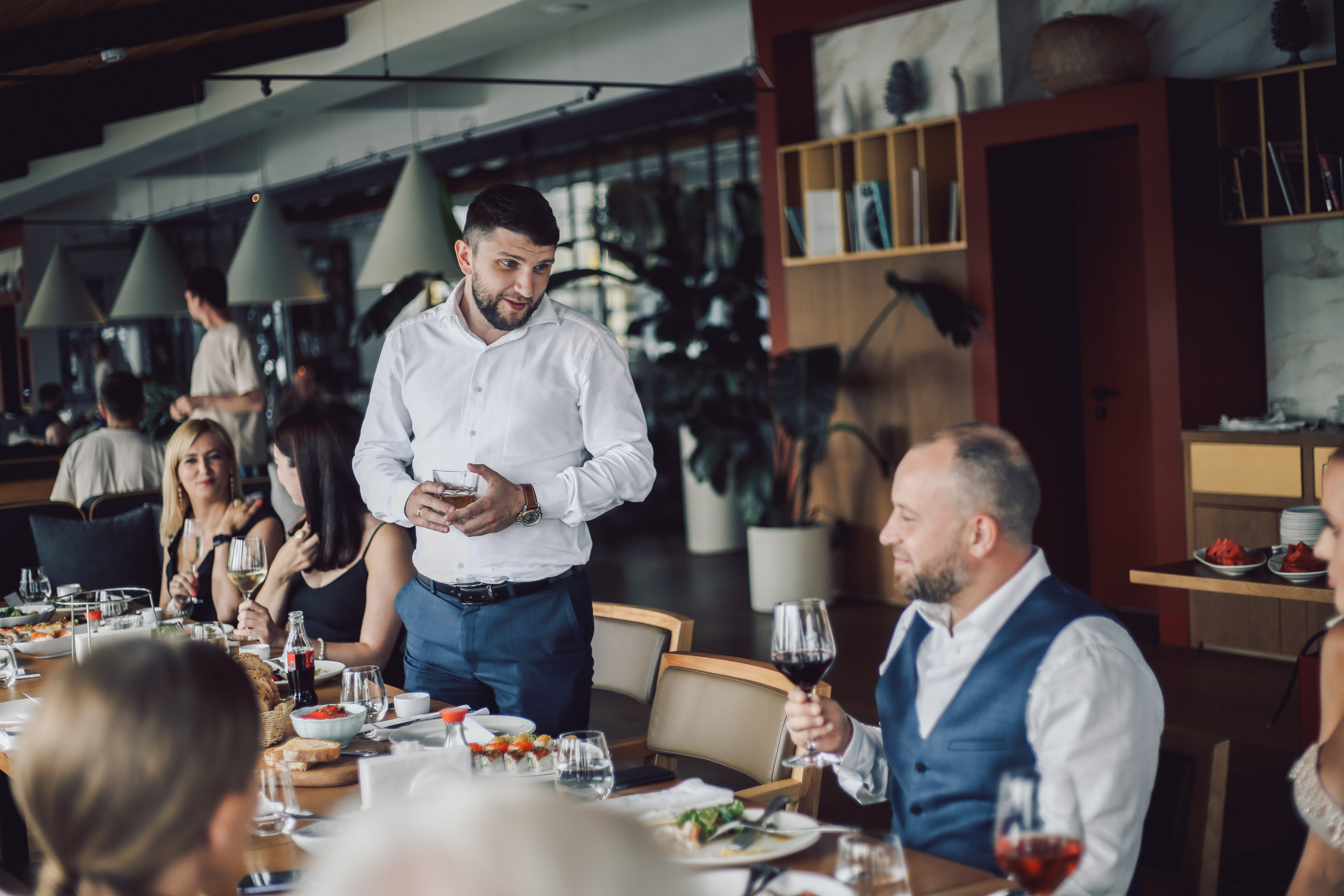 Свадьба, Ресторан «Vодный». Фотограф Анастасия Залевская