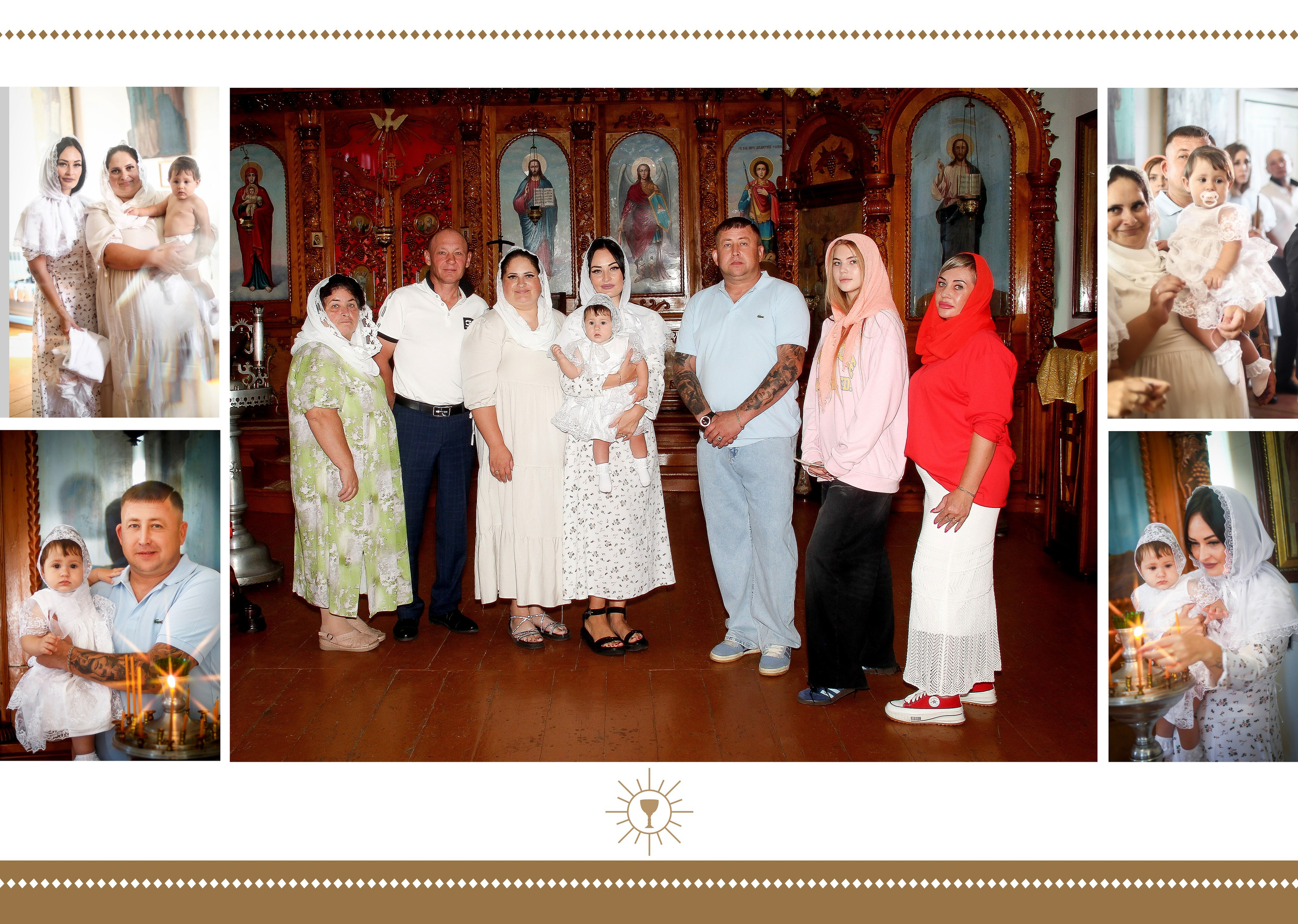 Альбом КРЕЩЕНИЯ (ПРЕМИУМ АЛЬБОМ). Выпускные альбомы для школ и Детских садов в Барнауле /Выпускные/Свадебные/Детские/Семейные и др. виды съёмок /Фотограф Вера Валейко