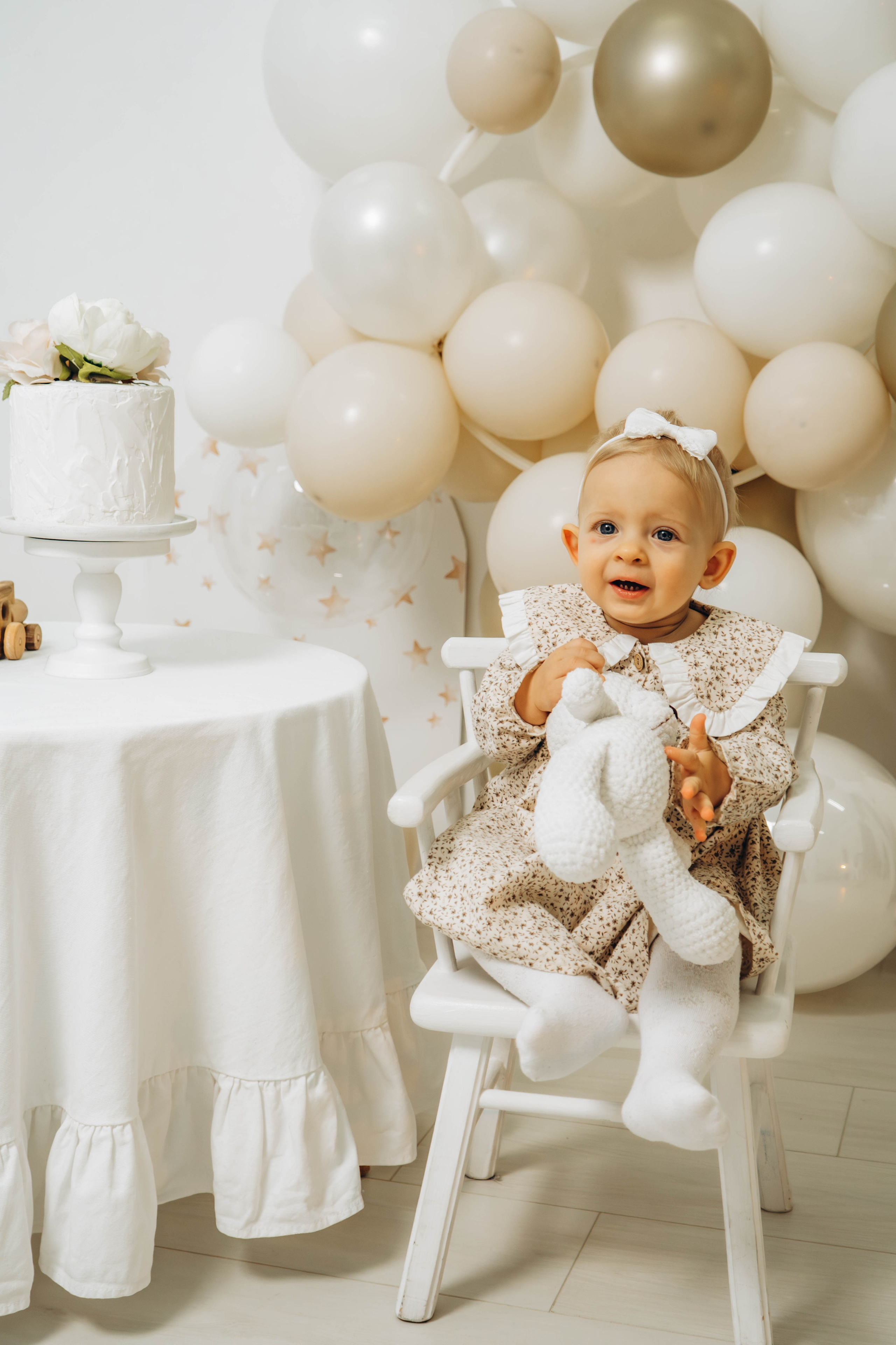 Съемка на годик малышки. Студия «LuLu». Фотограф Москва Валерия Веденина