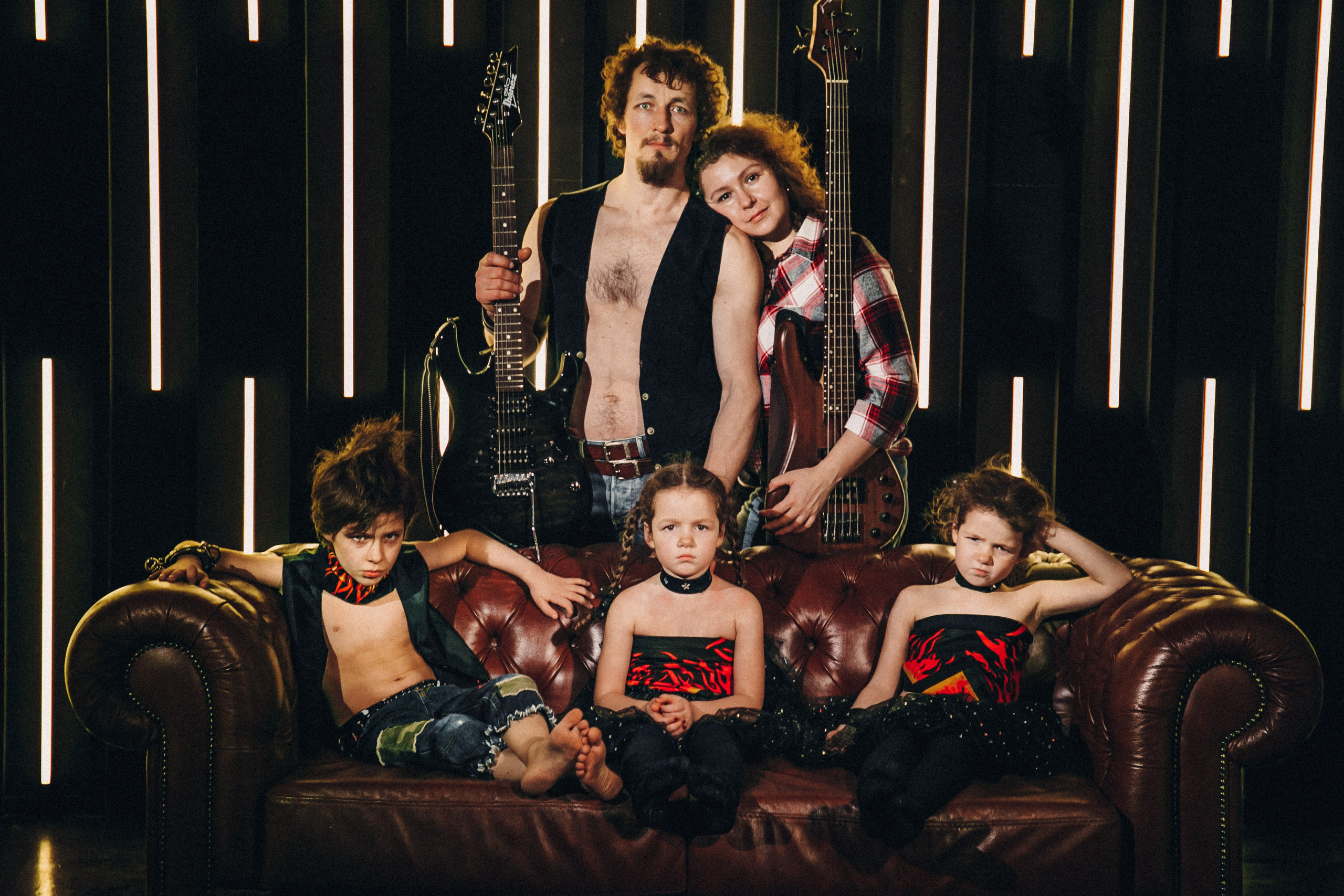 Семейная новогодняя фотосессия Самара. Фотограф Сергей Логинов