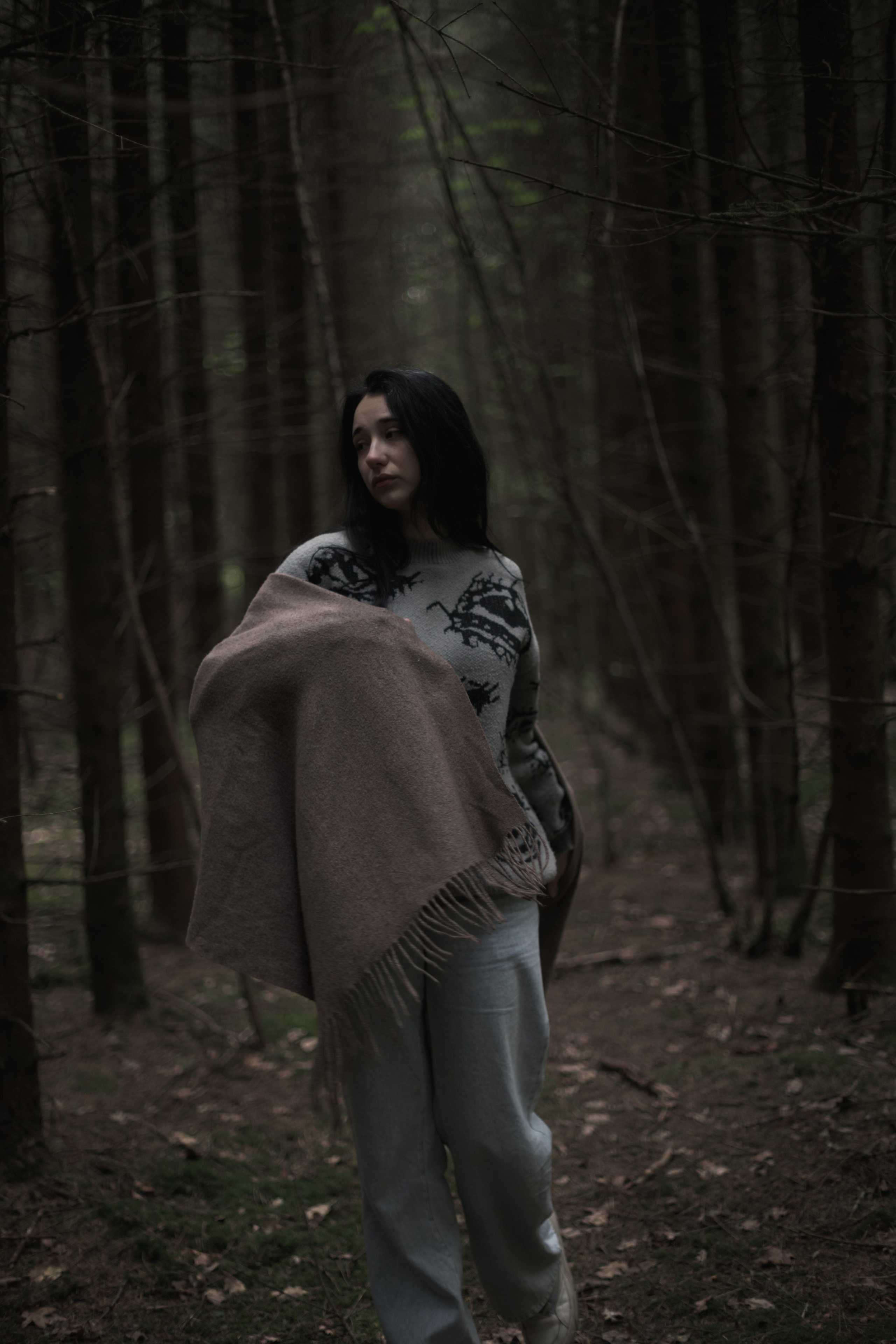 Полина Л — (Лесной массив). — Digital Noise —