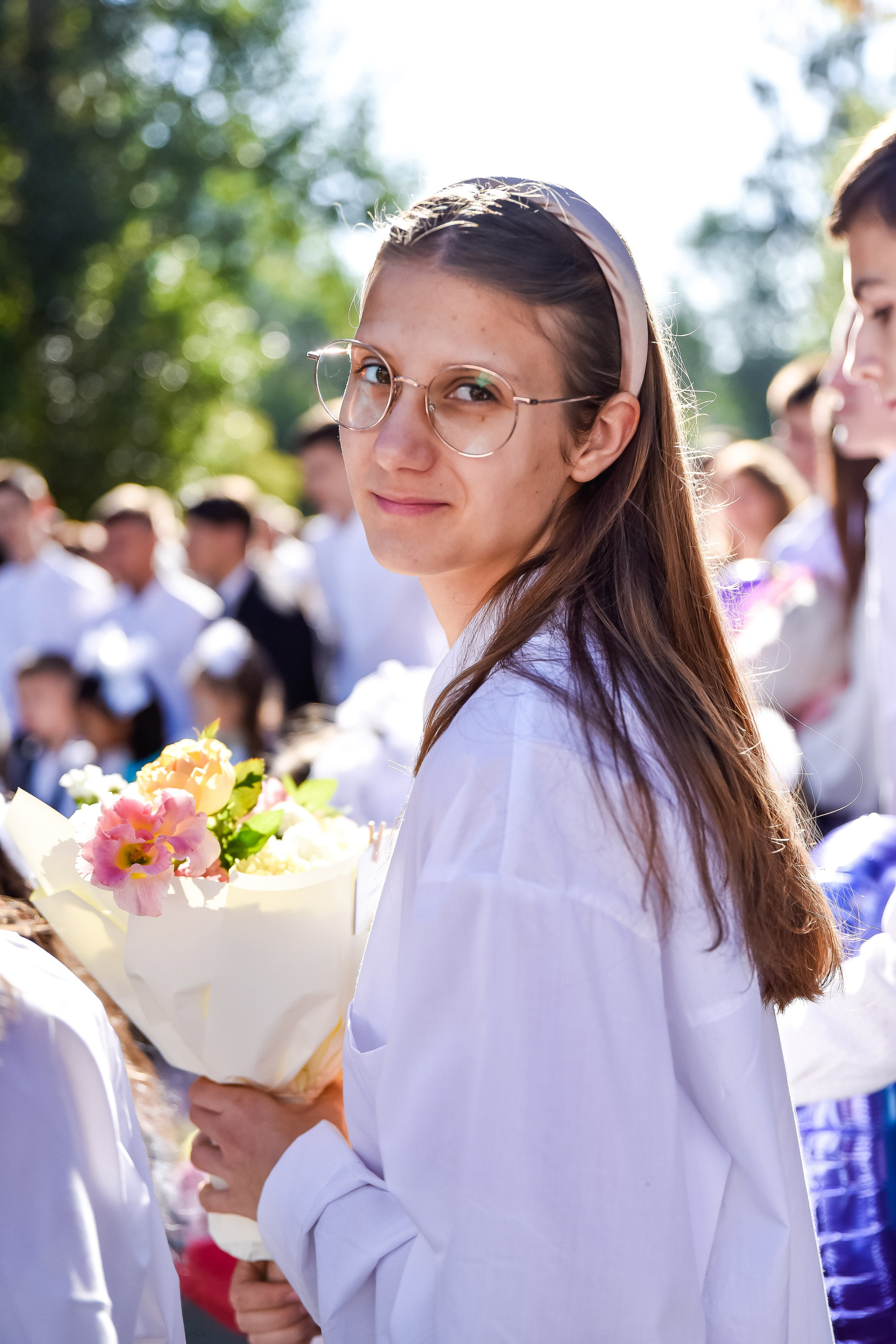 Линейка в школе № 49