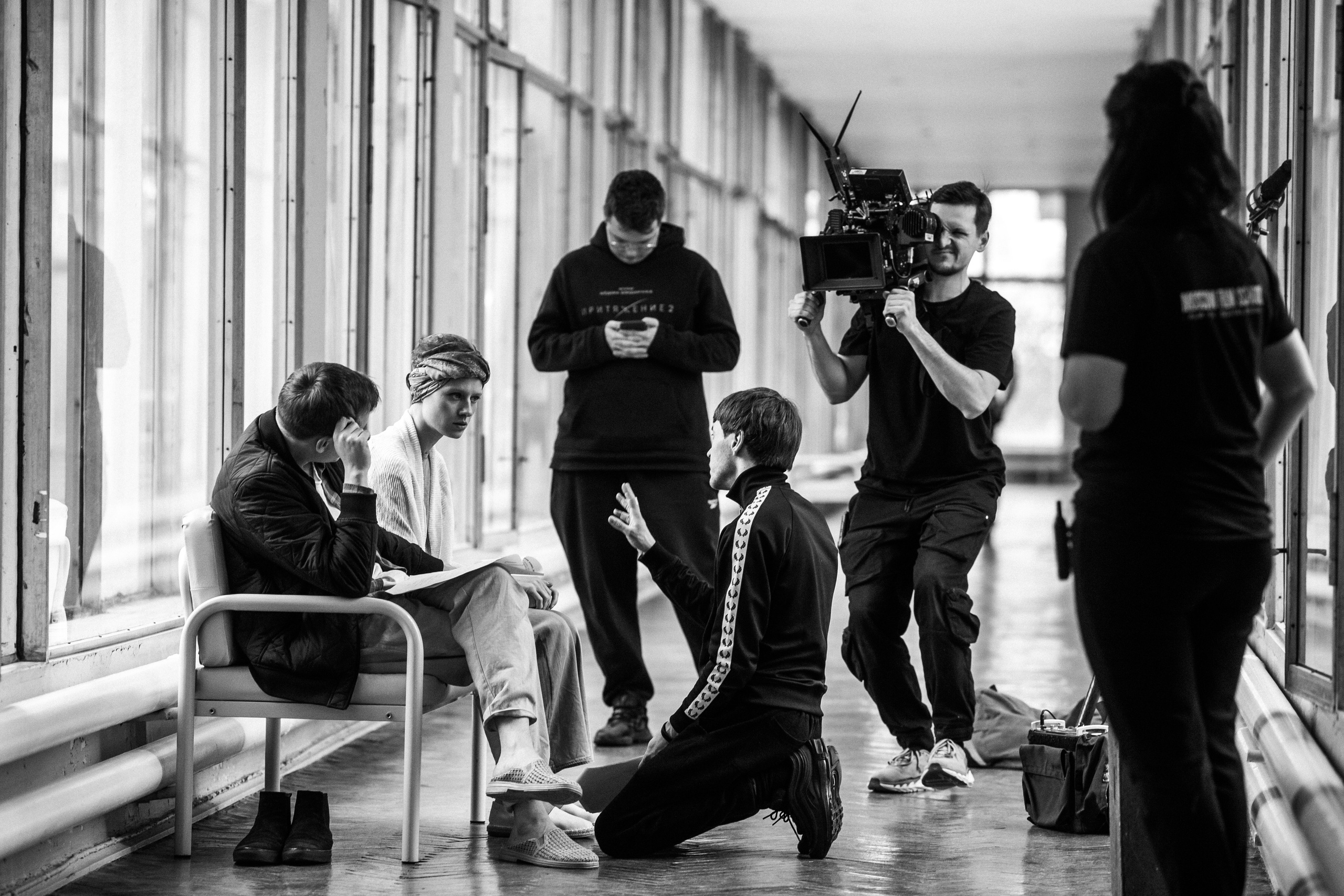 Back stage — съемка фильма. Свадебный фотограф в Москве Арчылан Николаев