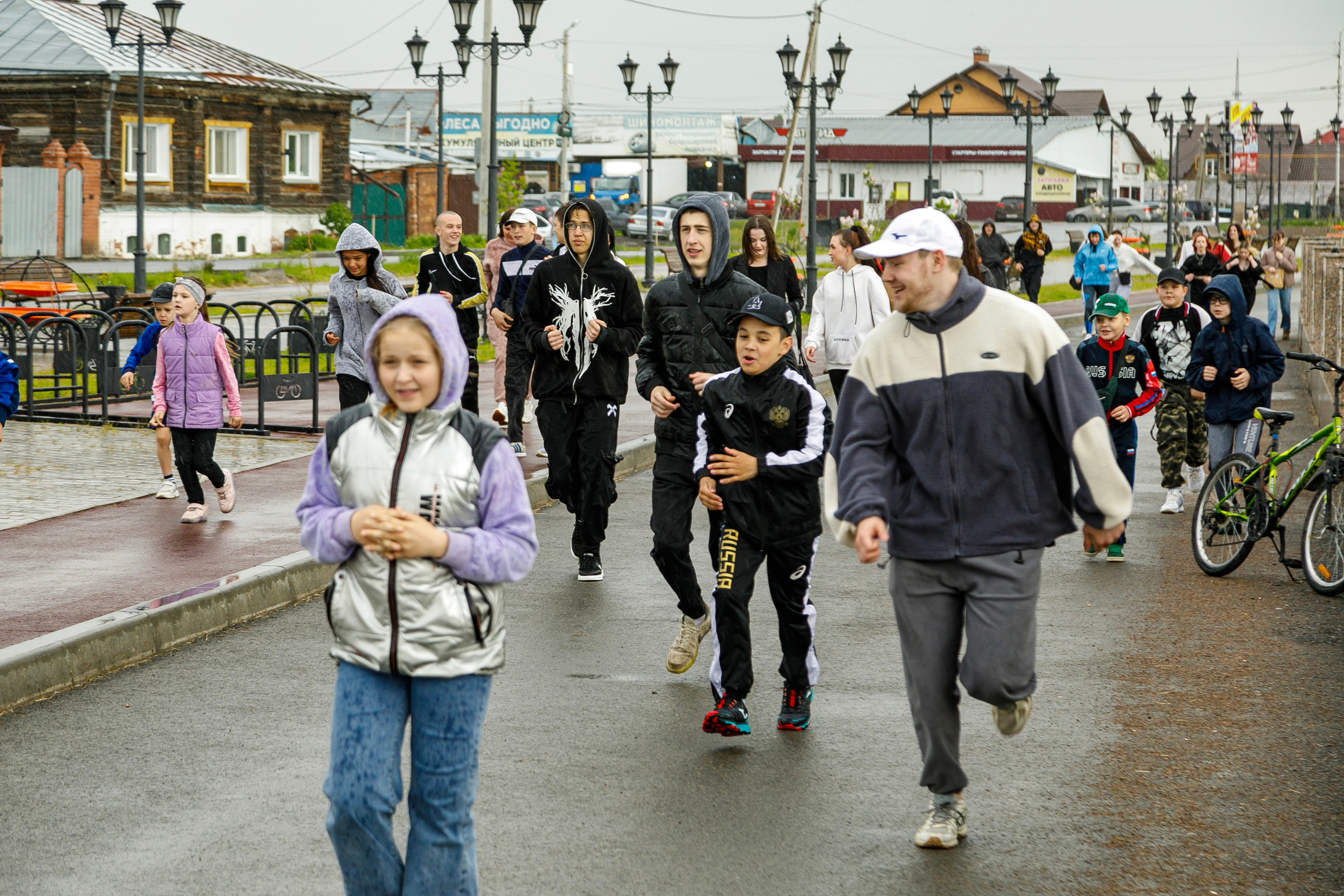 «СпортЛето» и «Зарядка с чемпионом» — семья Сармачевых 😋. Фотограф Андрей Гузеев