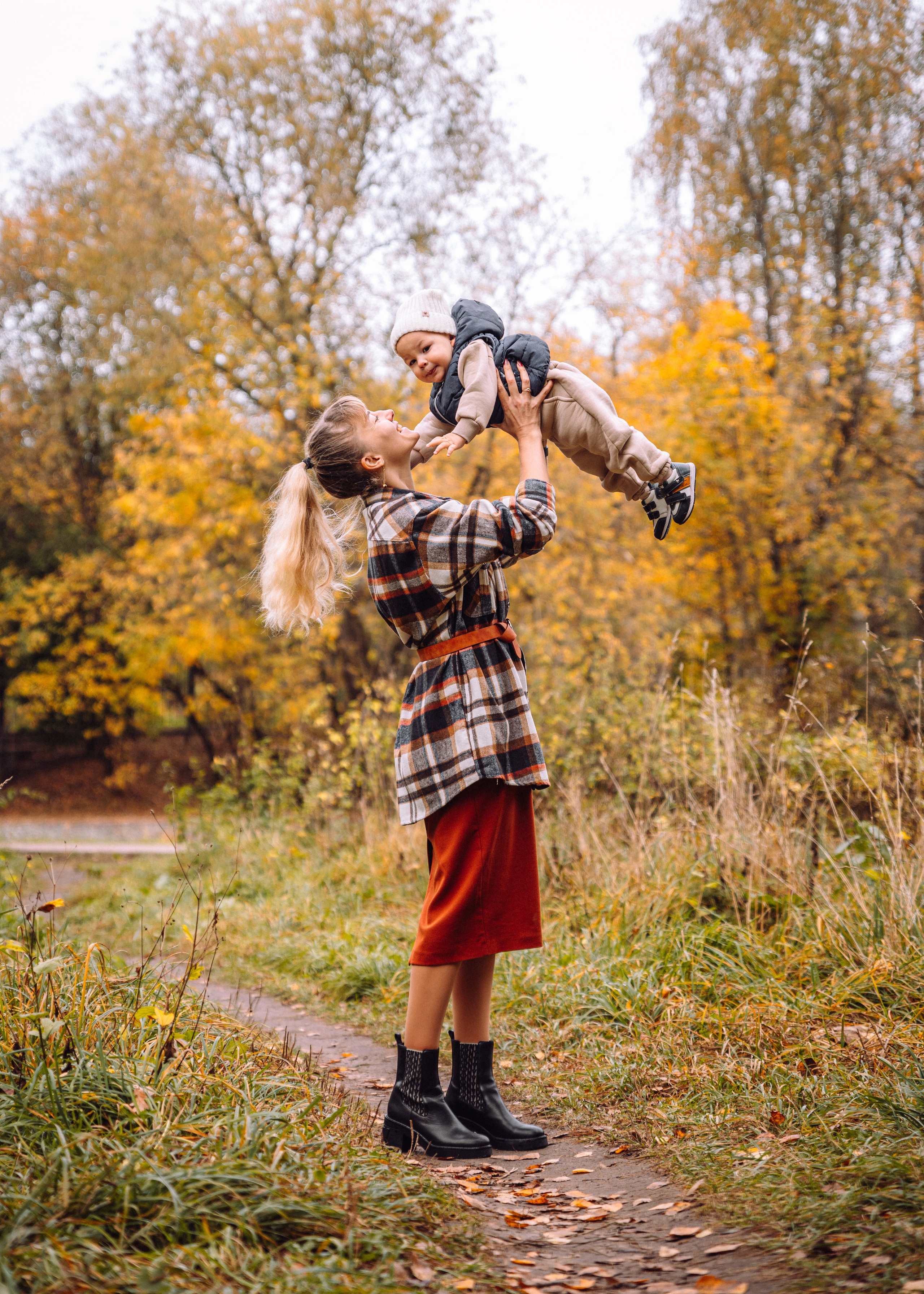 Оля, Леша и Димулька. Семейный фотограф В Москве Александра Дейкун