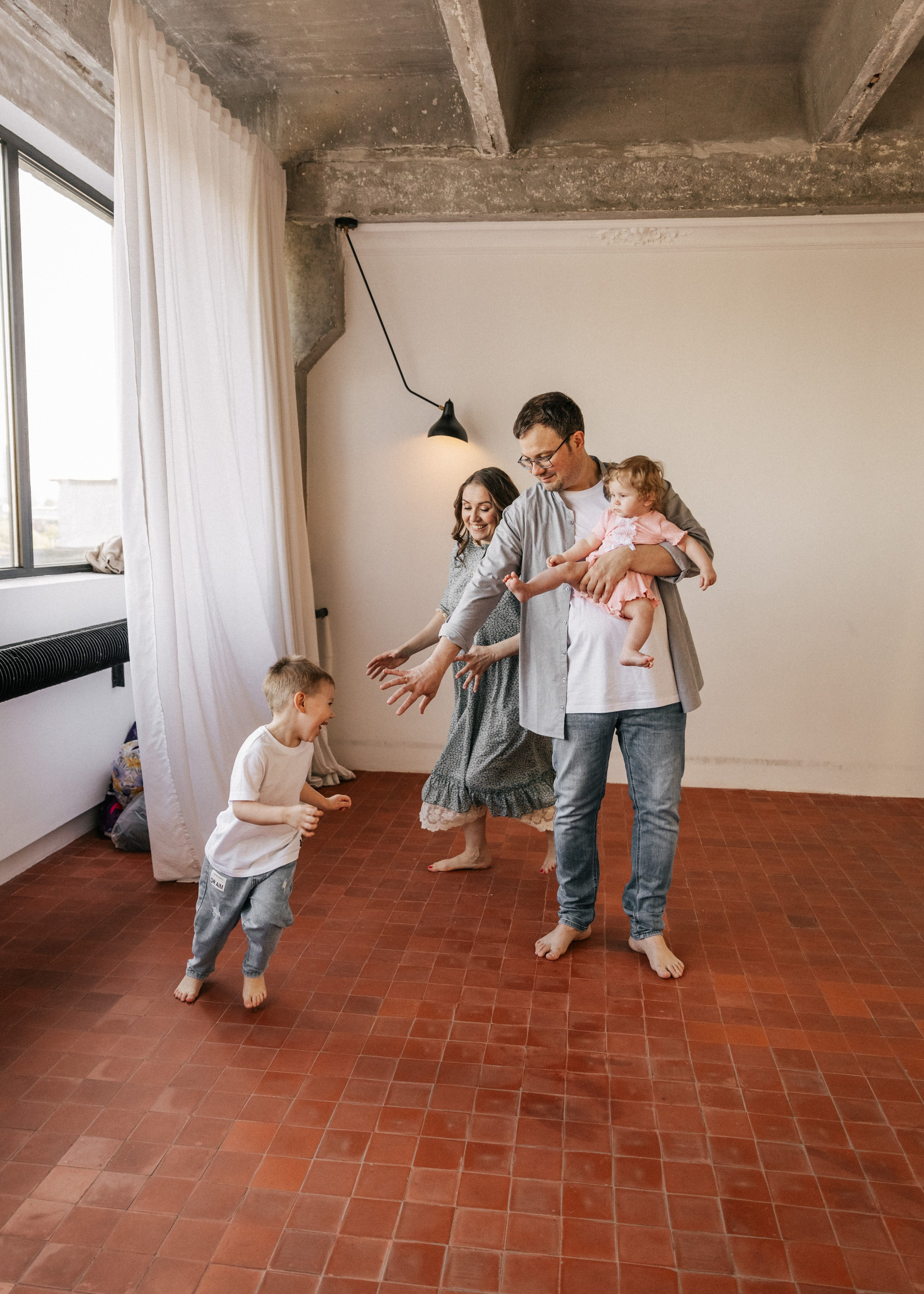 Ольга, Саша, Андрюша, Настюша. Семейный фотограф В Москве Александра Дейкун