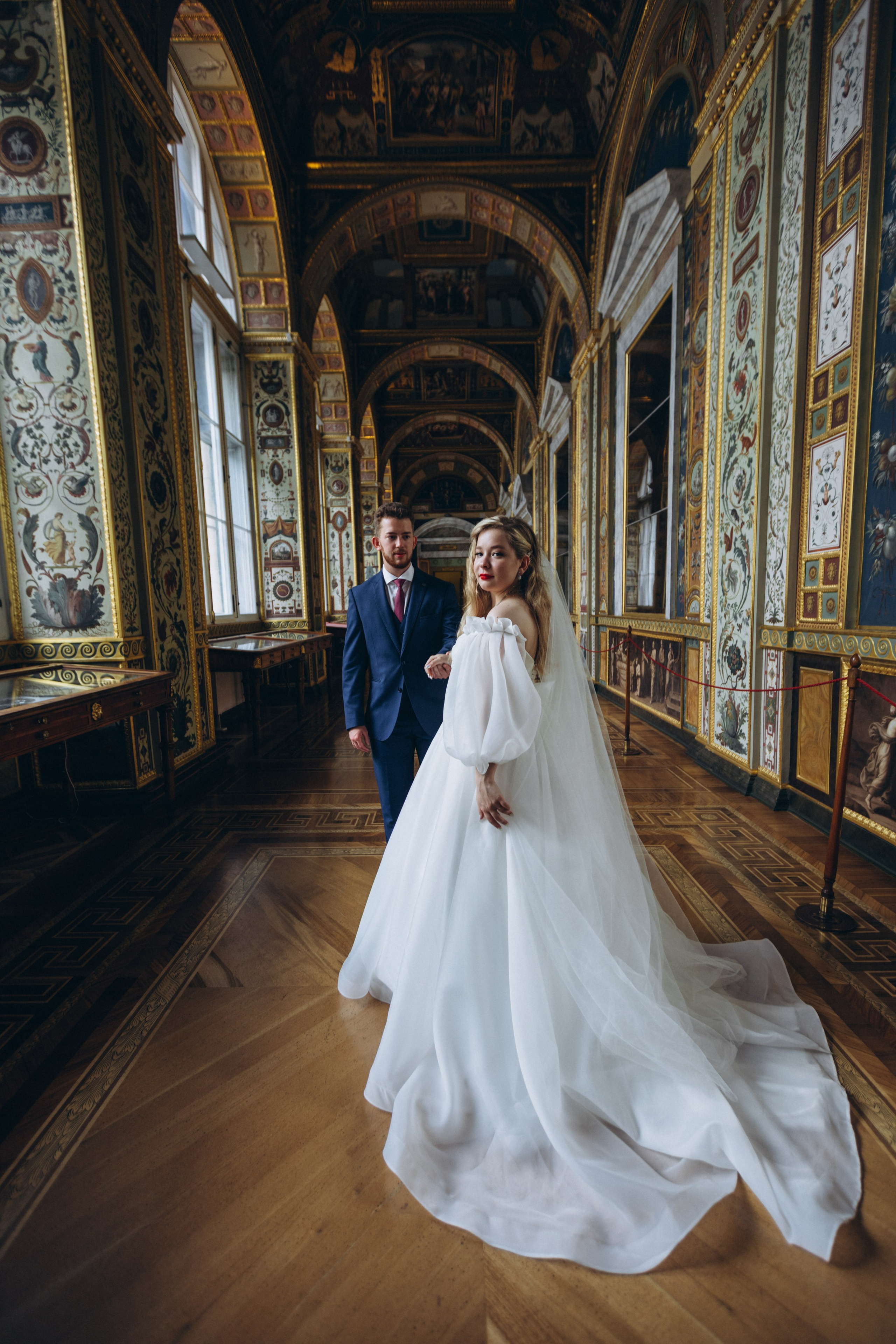 Прогулка в Эрмитаже. Свадебный и семейный фотограф в Санкт-Петербурге Яцына Юрий. Видеоопер