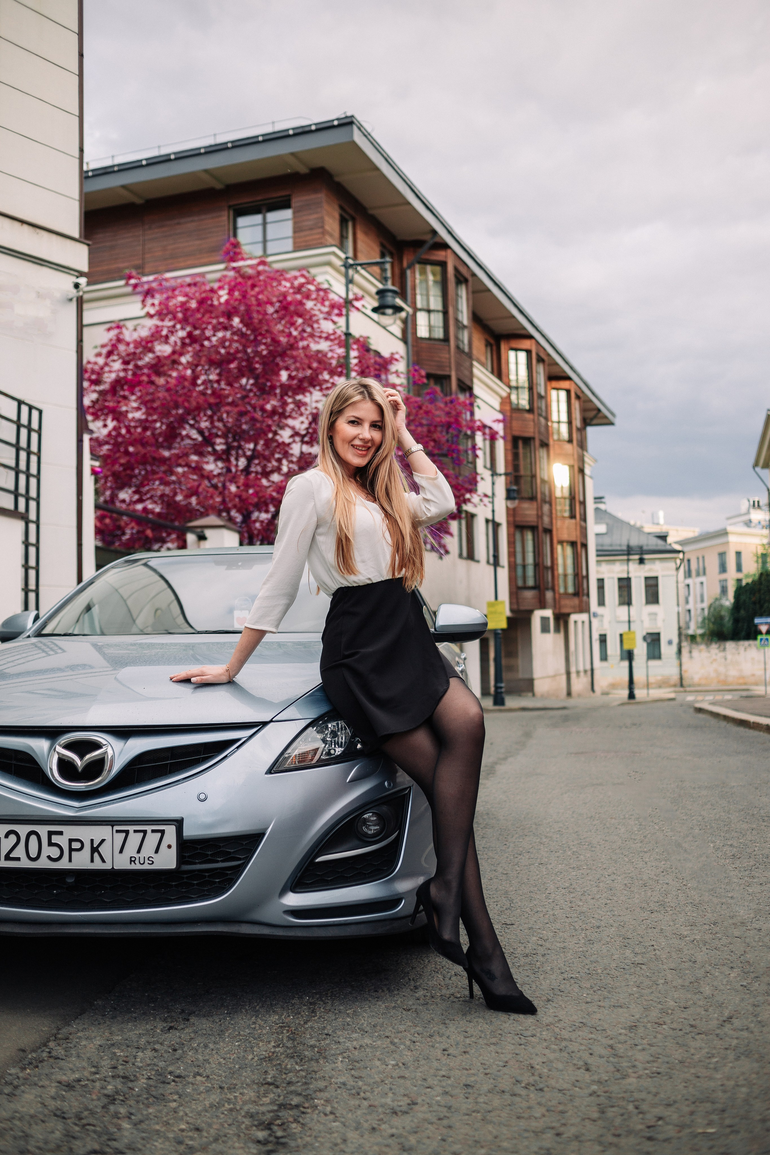 Анастасия Mazda. Автомобильный фотограф в Москве Андрей Емельянов