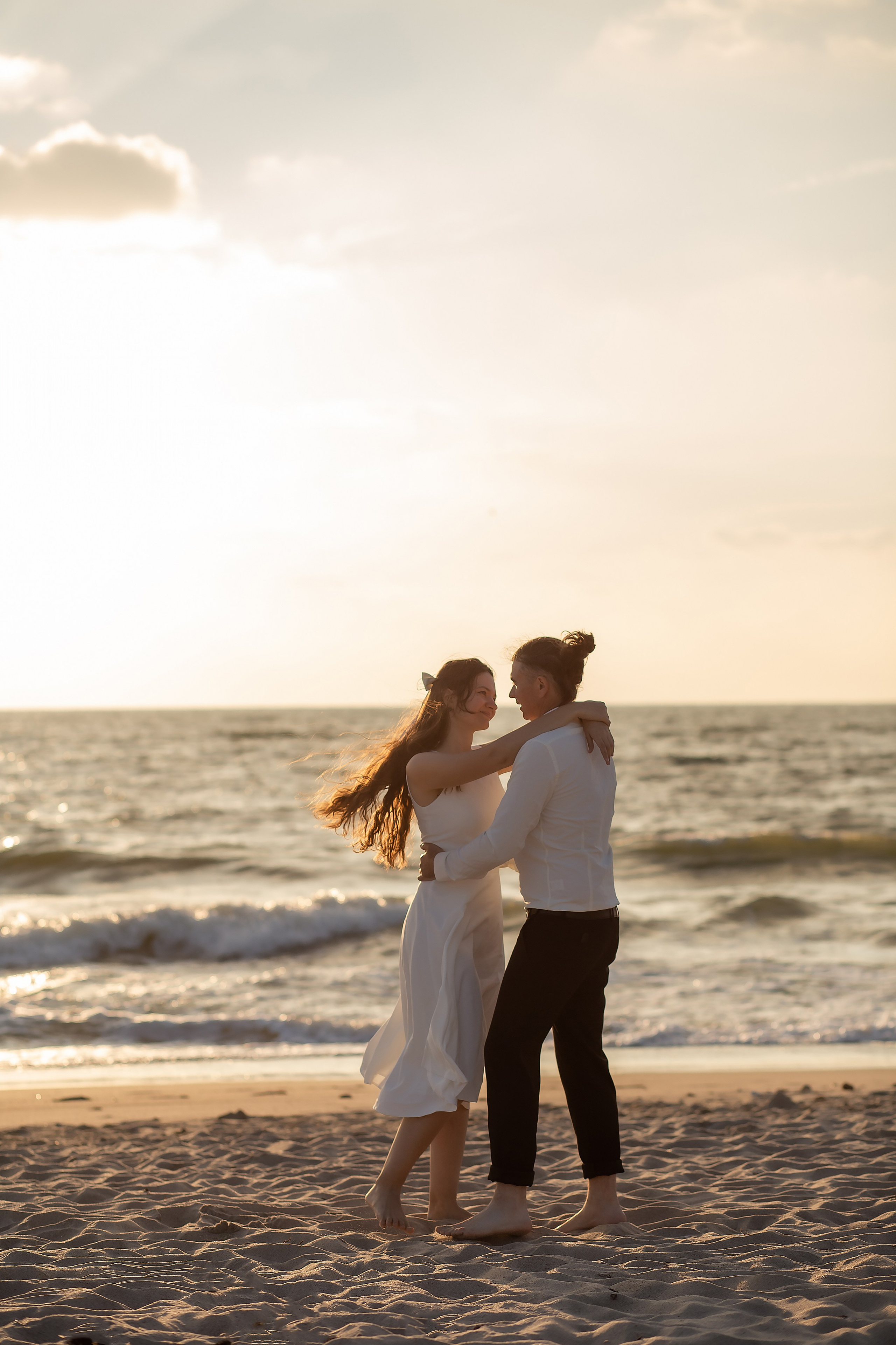 Ирина и Данил. Закат. Фотограф в Калининграде Решетникова Алина