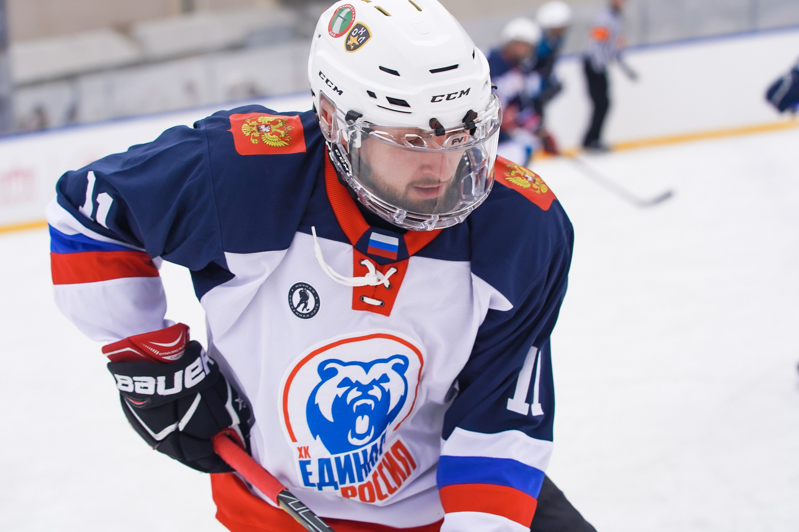 Хоккейный матч на ВДНХ. Анна, фотограф Москва, Зеленоград