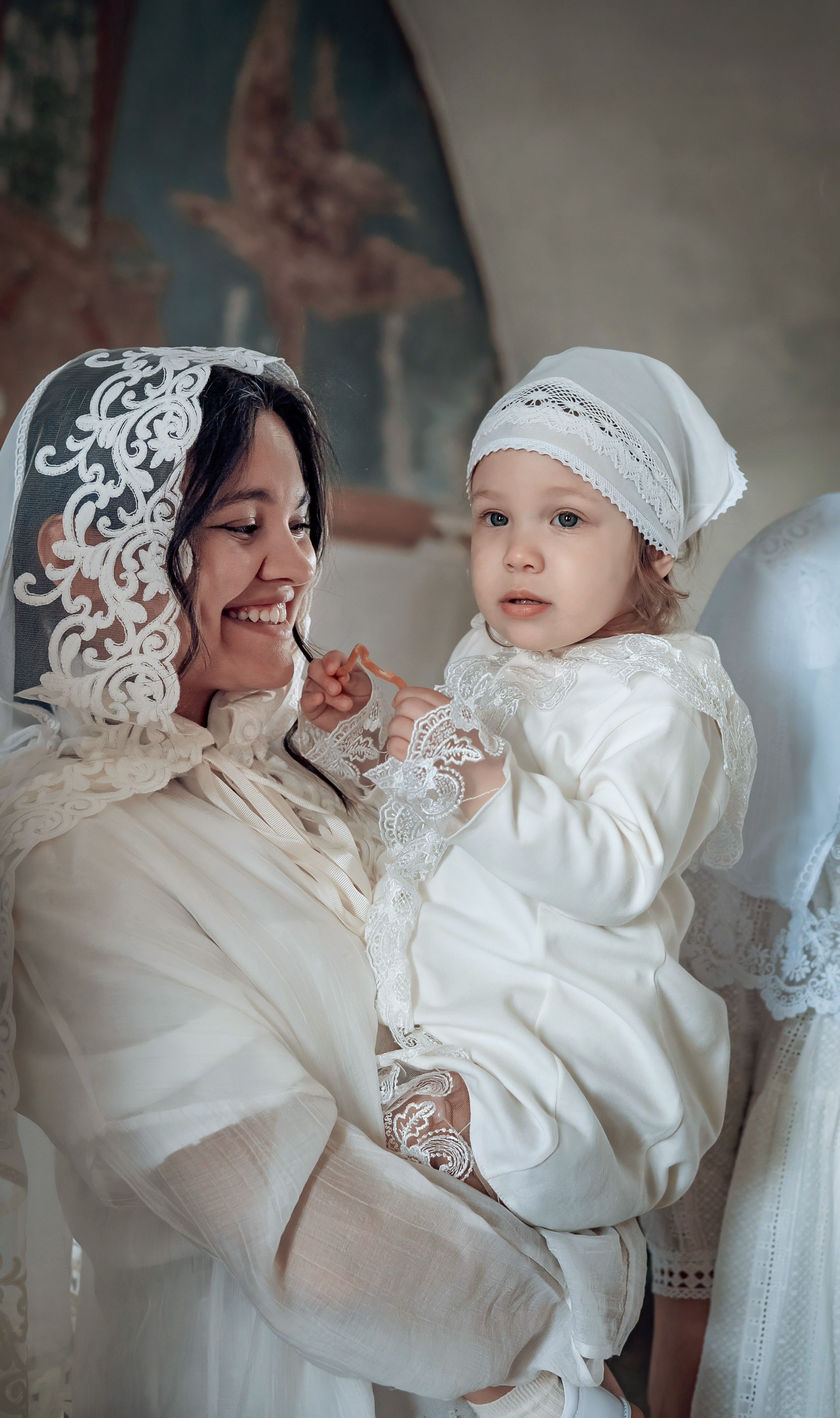 Крещение Машеньки в Свято-Троицком соборе Емельяново. Фотографы крещения/венчания  Красноярск Татьяна и Вячеслав Переваловы