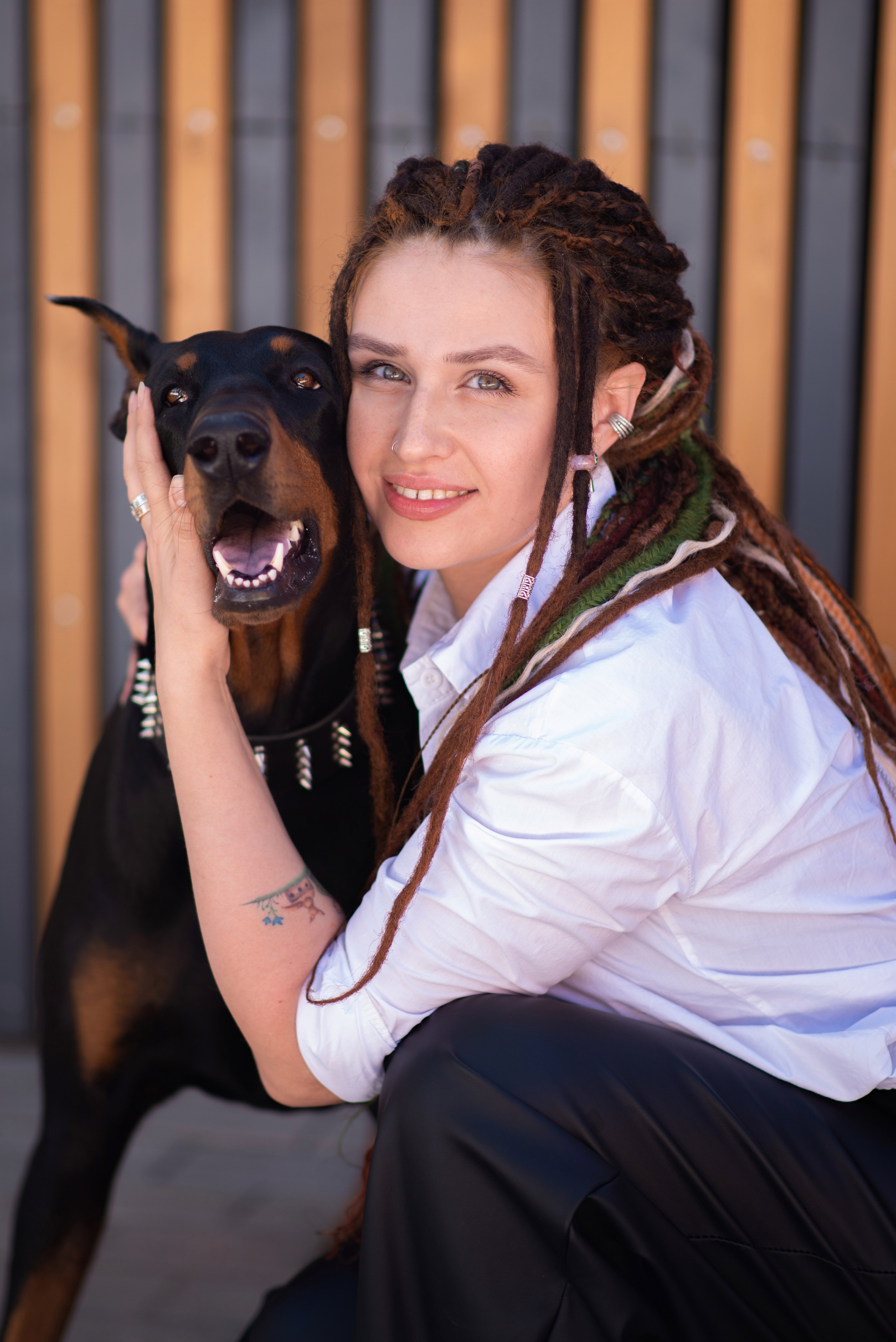 Уличная Фотопроект «Доберман». Фотограф Софья Власенко | Вологда