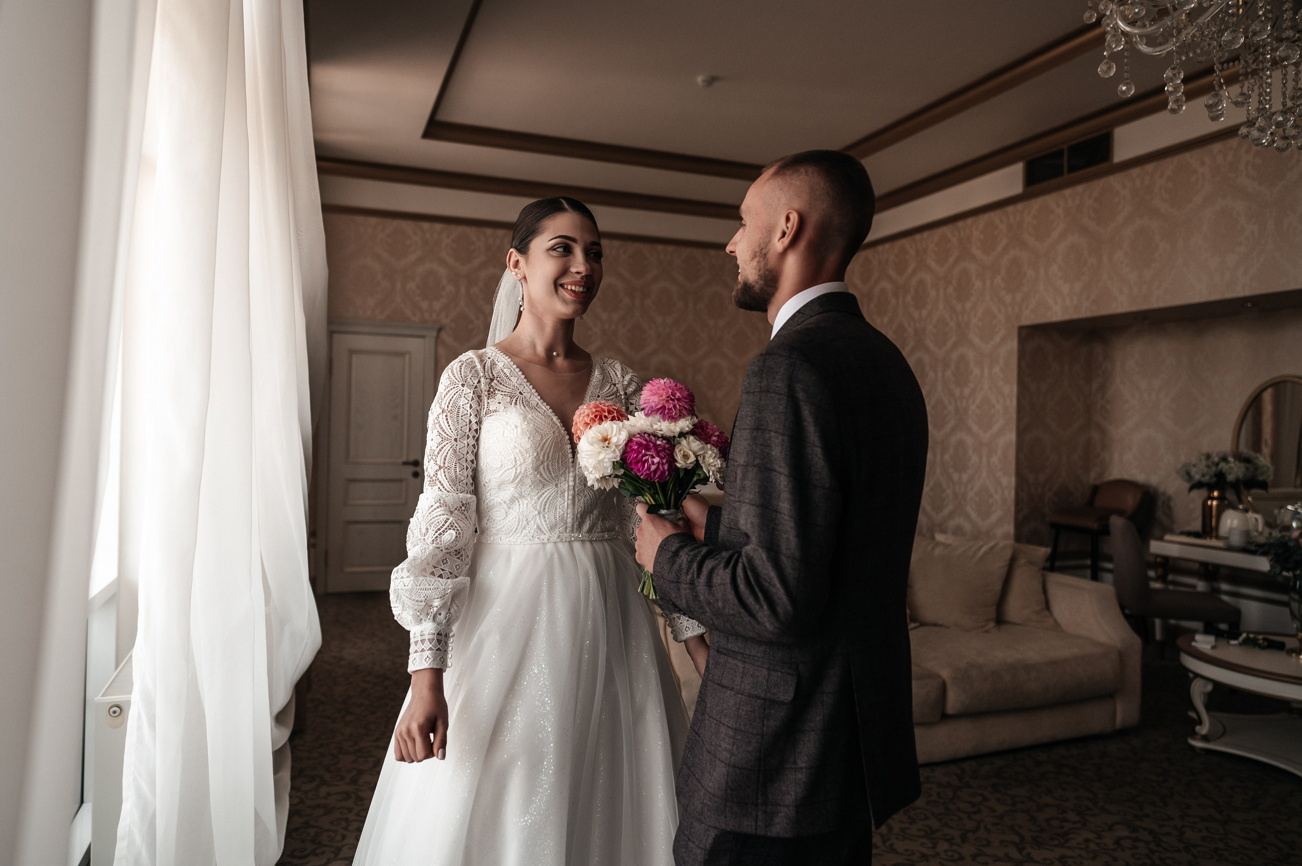 Максим и Наталья. Сборы, прогулка. Фотограф Екатерина Бочарникова