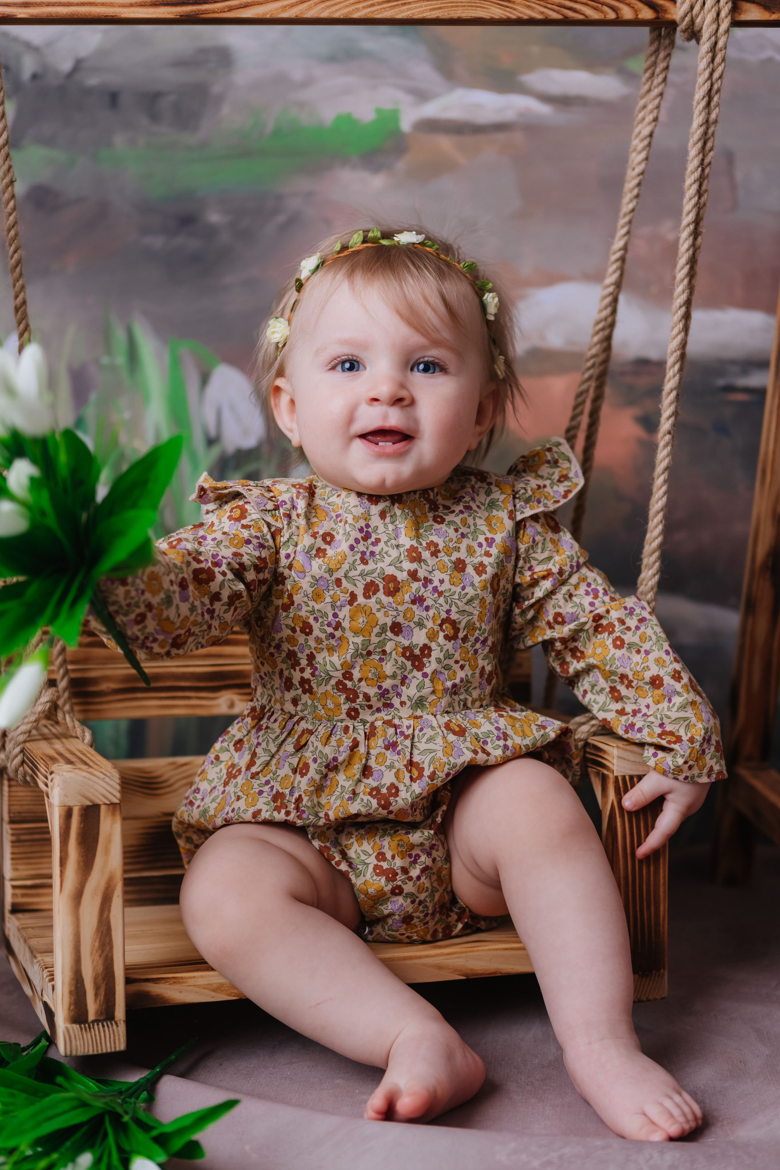 Первый тортик Балерина. Семейный фотограф Обнинск