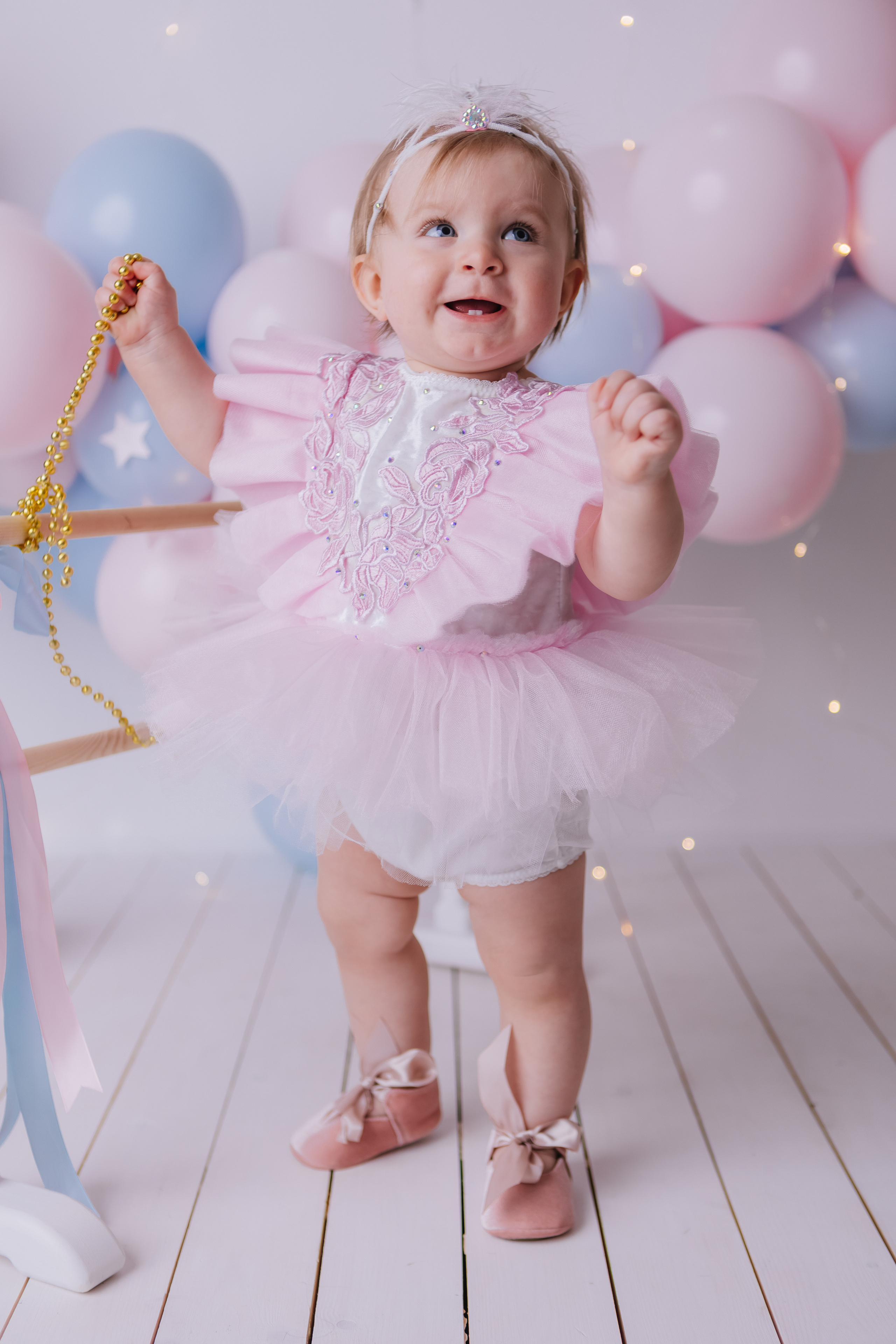 Первый тортик Балерина. Семейный фотограф Обнинск