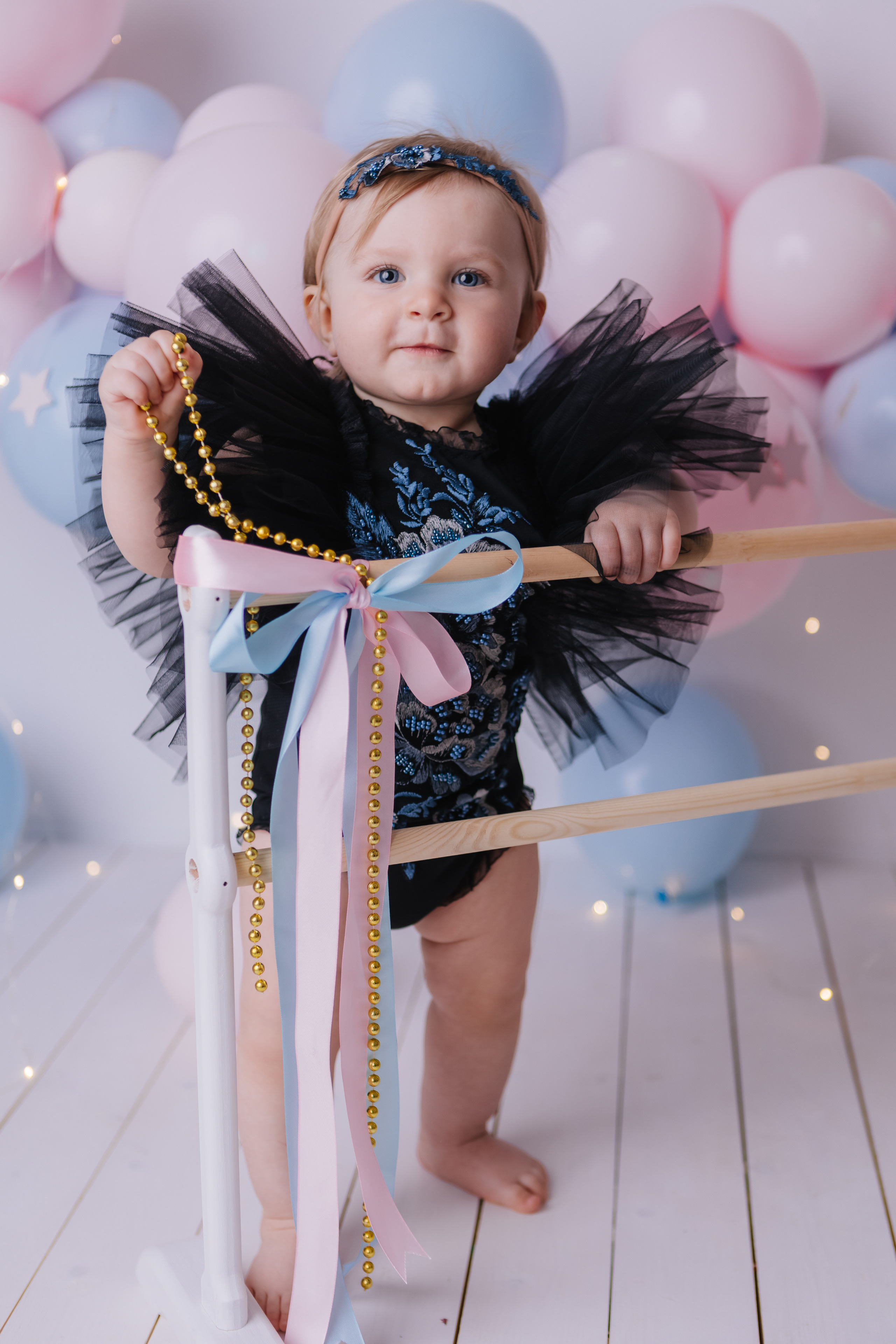 Первый тортик Балерина. Семейный фотограф Обнинск