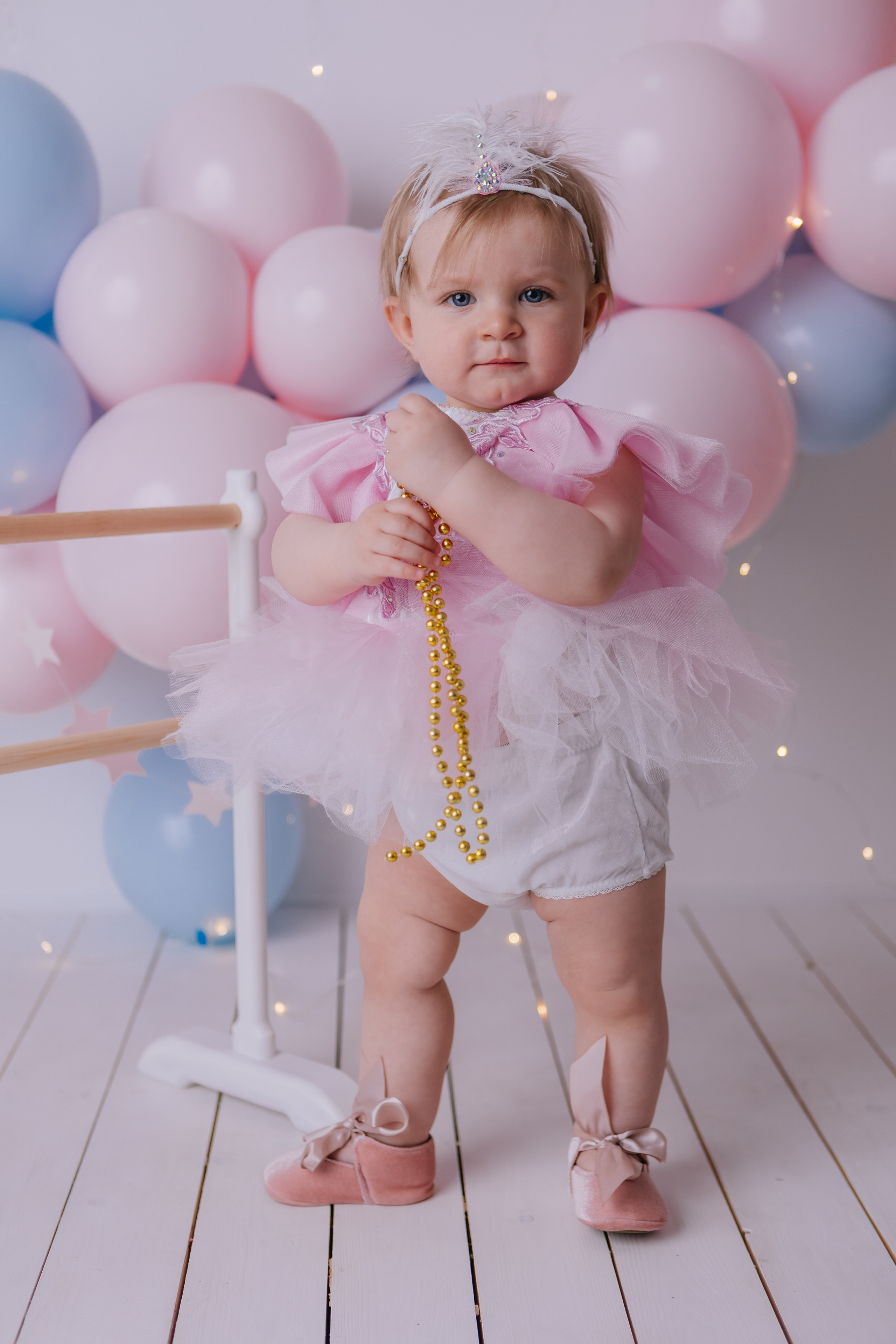 Первый тортик Балерина. Семейный фотограф Обнинск