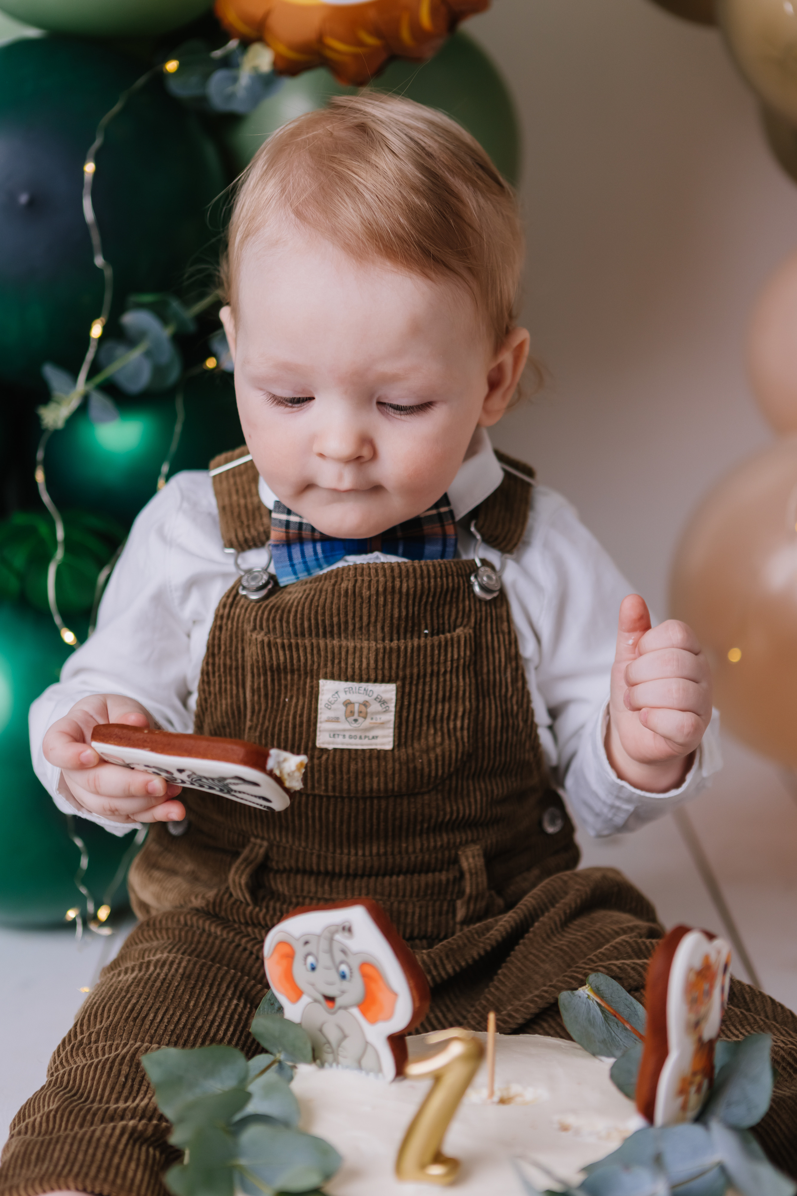 Первый тортик Зоо. Семейный фотограф Обнинск