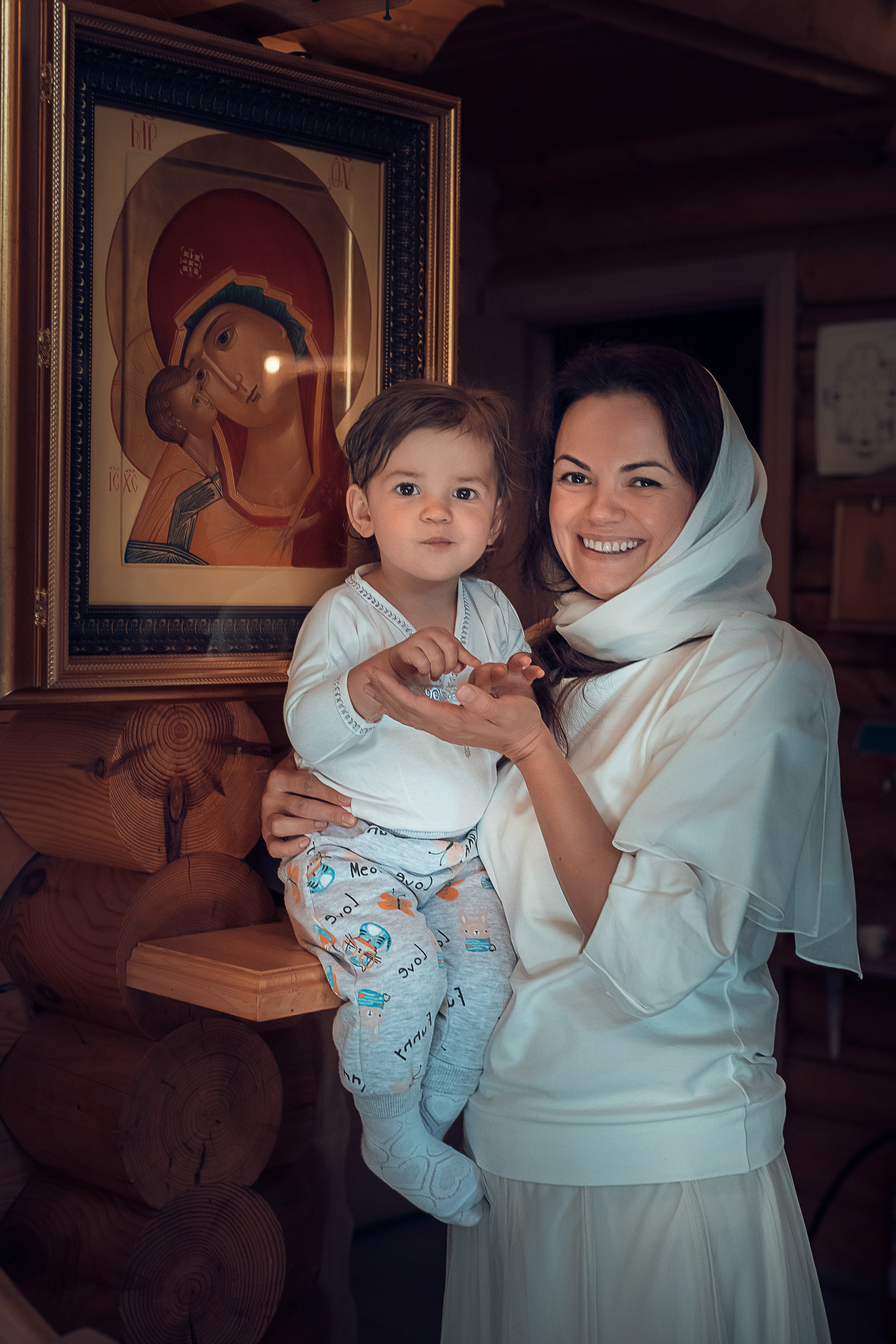 Таинство крещения. Семейный фотограф Обнинск