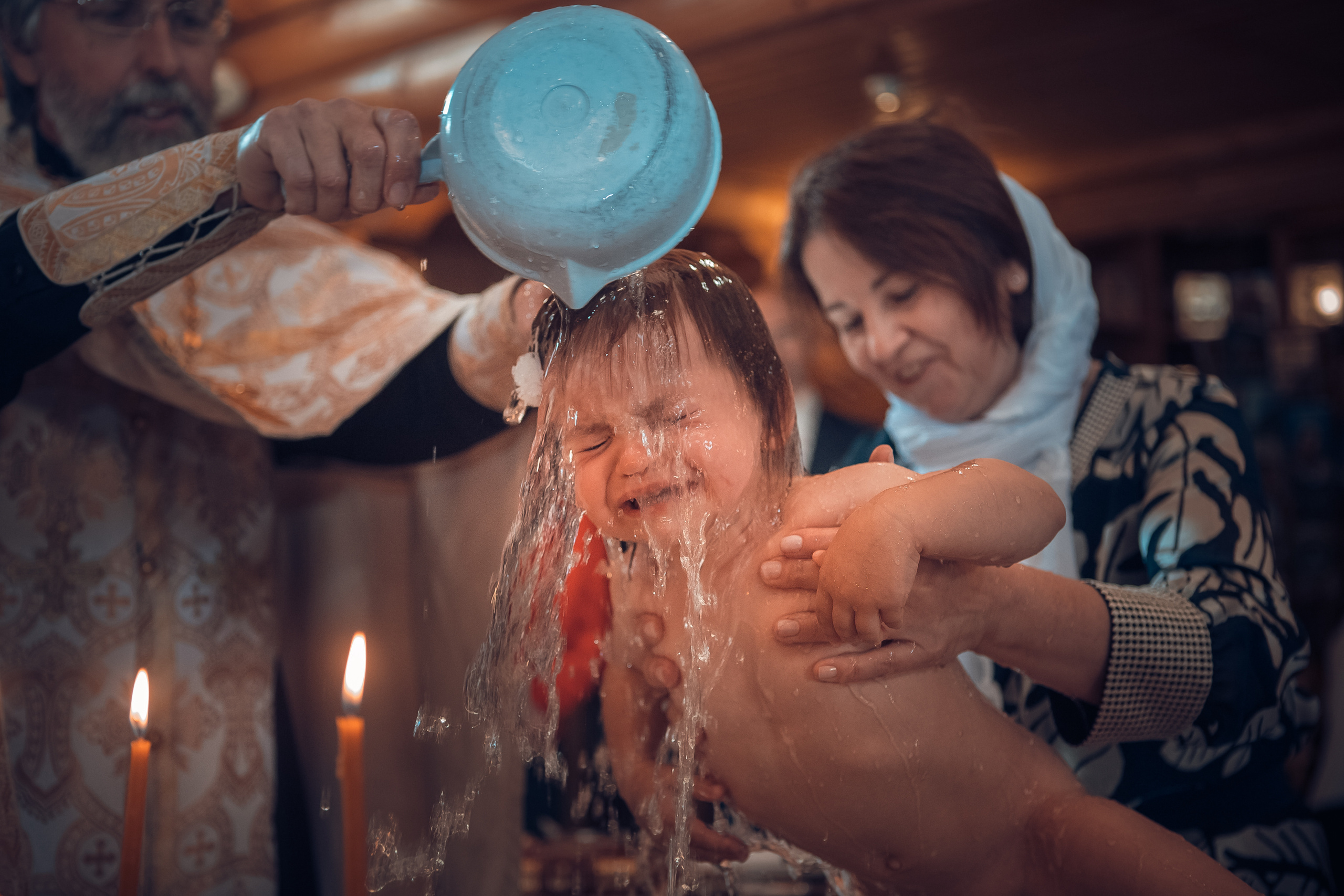 Таинство крещения. Семейный фотограф Обнинск