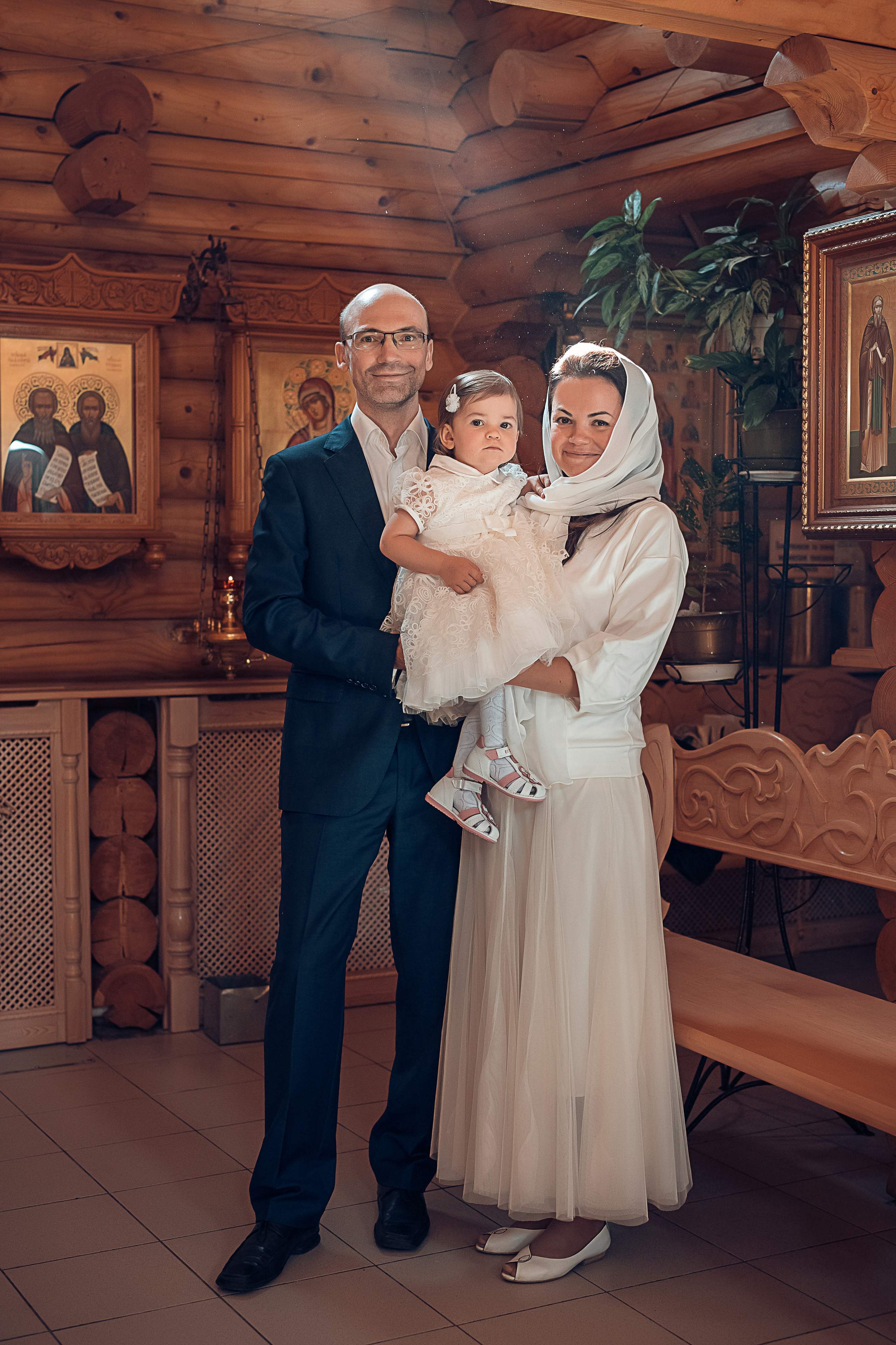 Таинство крещения. Семейный фотограф Обнинск