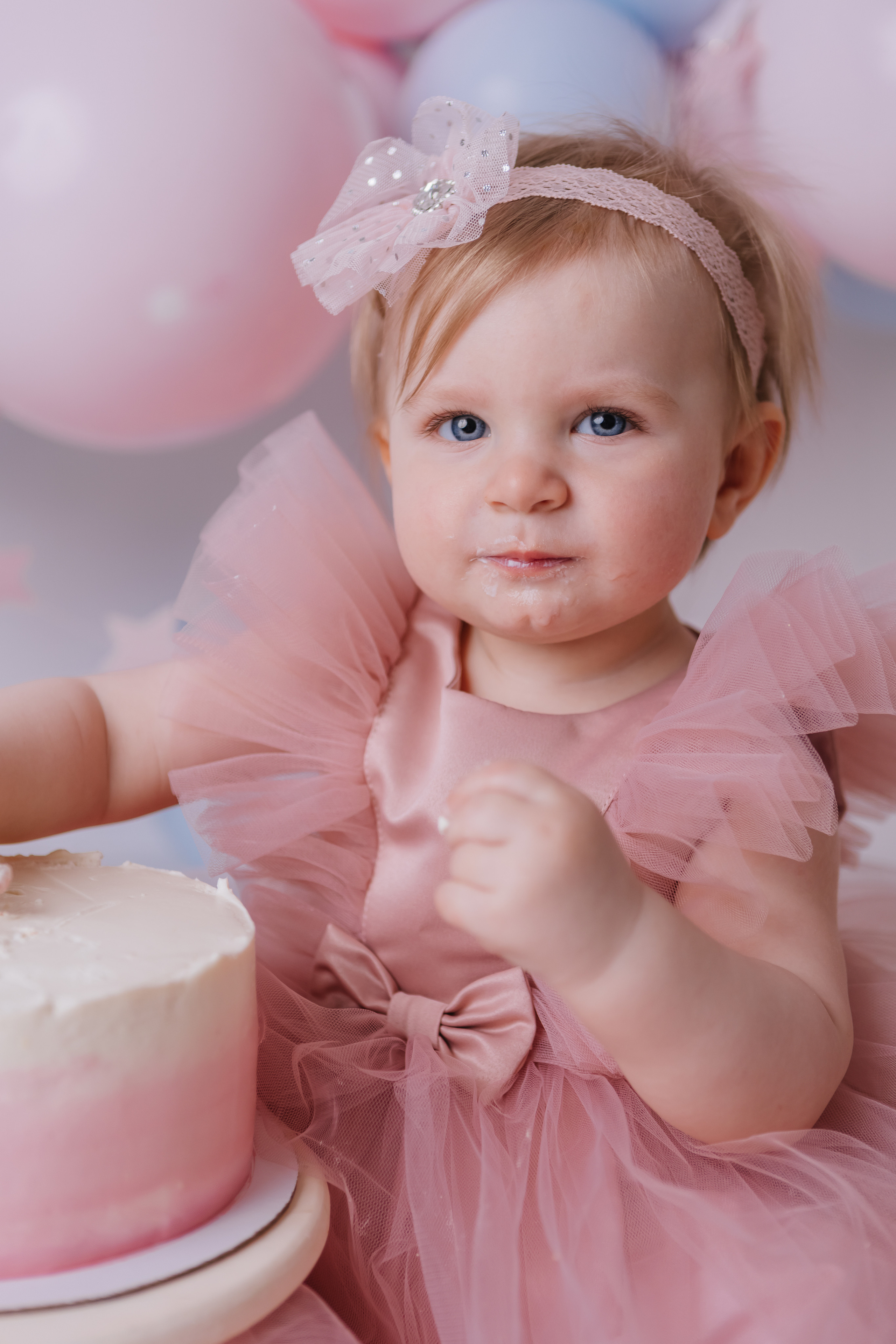 Первый тортик Балерина. Семейный фотограф Обнинск