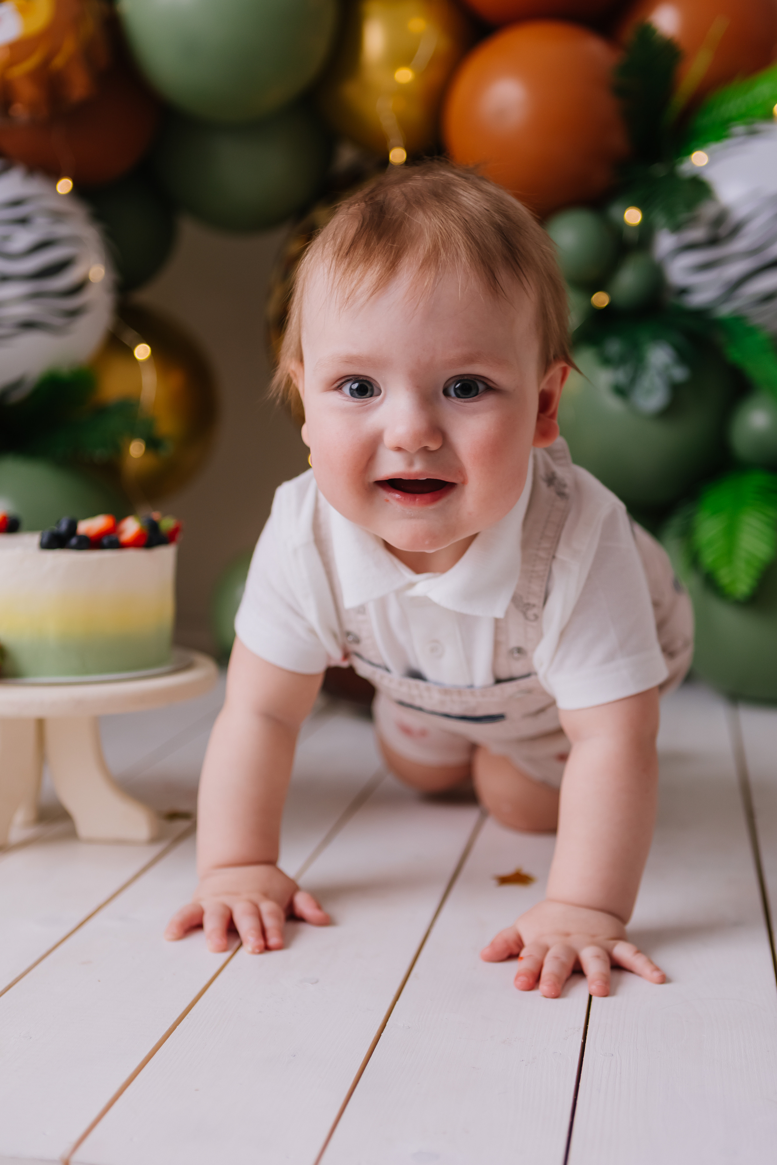 Первый тортик Сафари. Семейный фотограф Обнинск