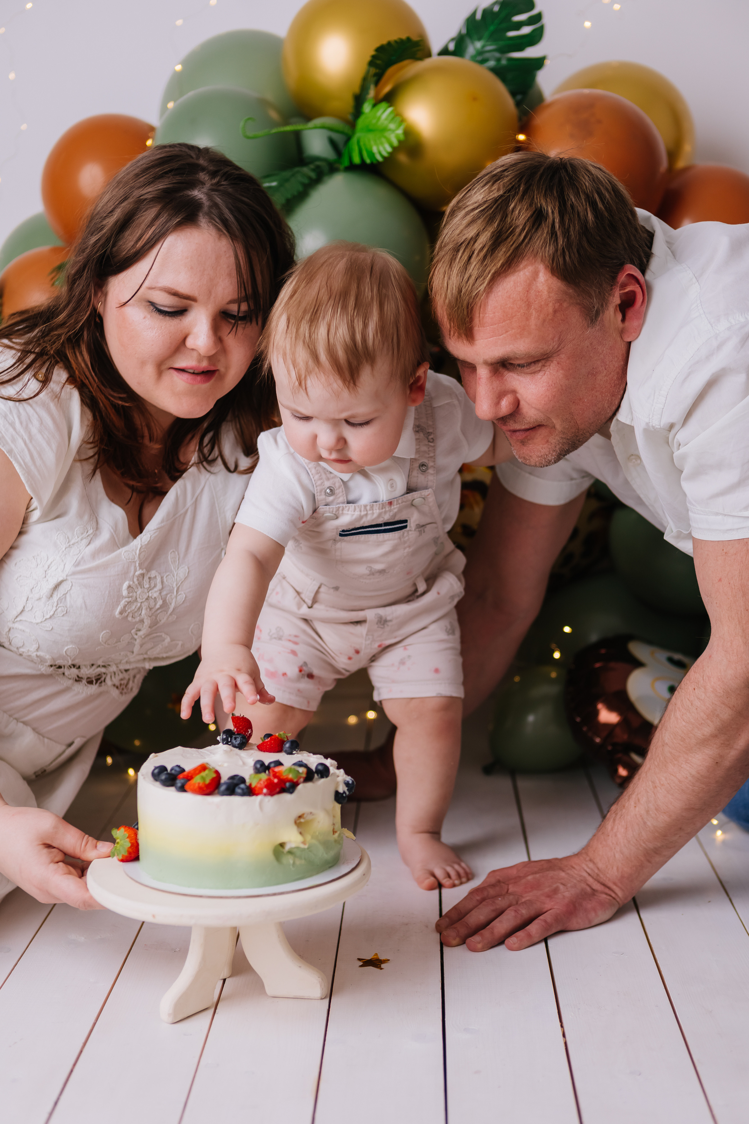 Первый тортик Сафари. Семейный фотограф Обнинск