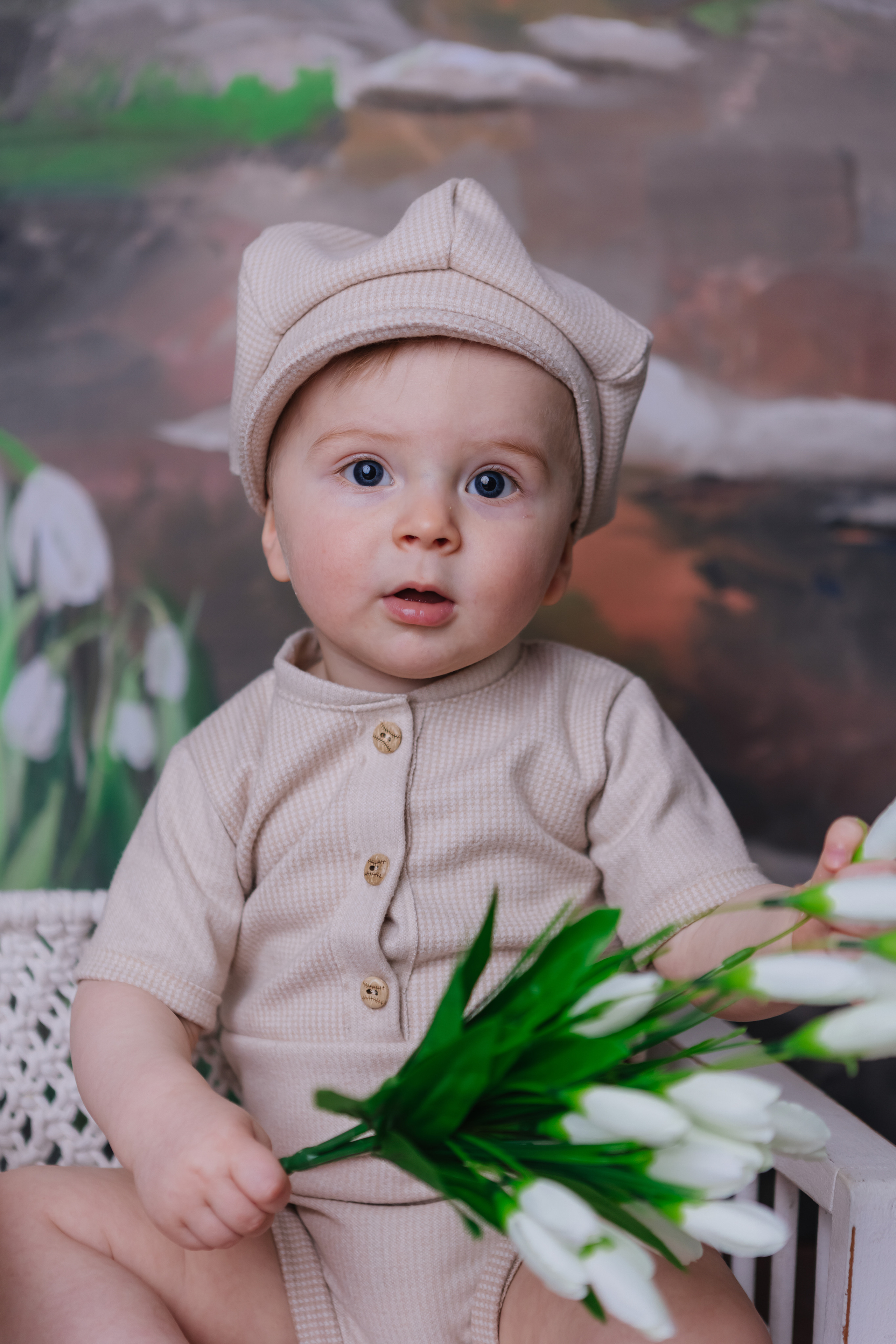 Первый тортик Зеленый. Семейный фотограф Обнинск