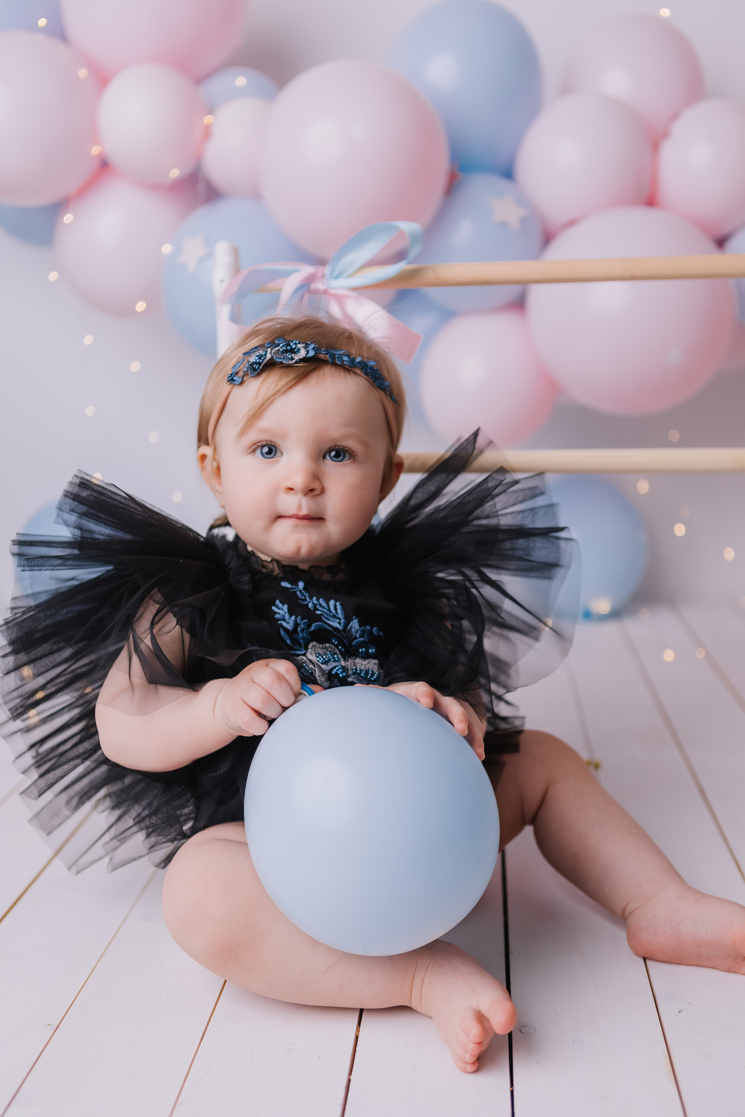 Первый тортик Балерина. Семейный фотограф Обнинск