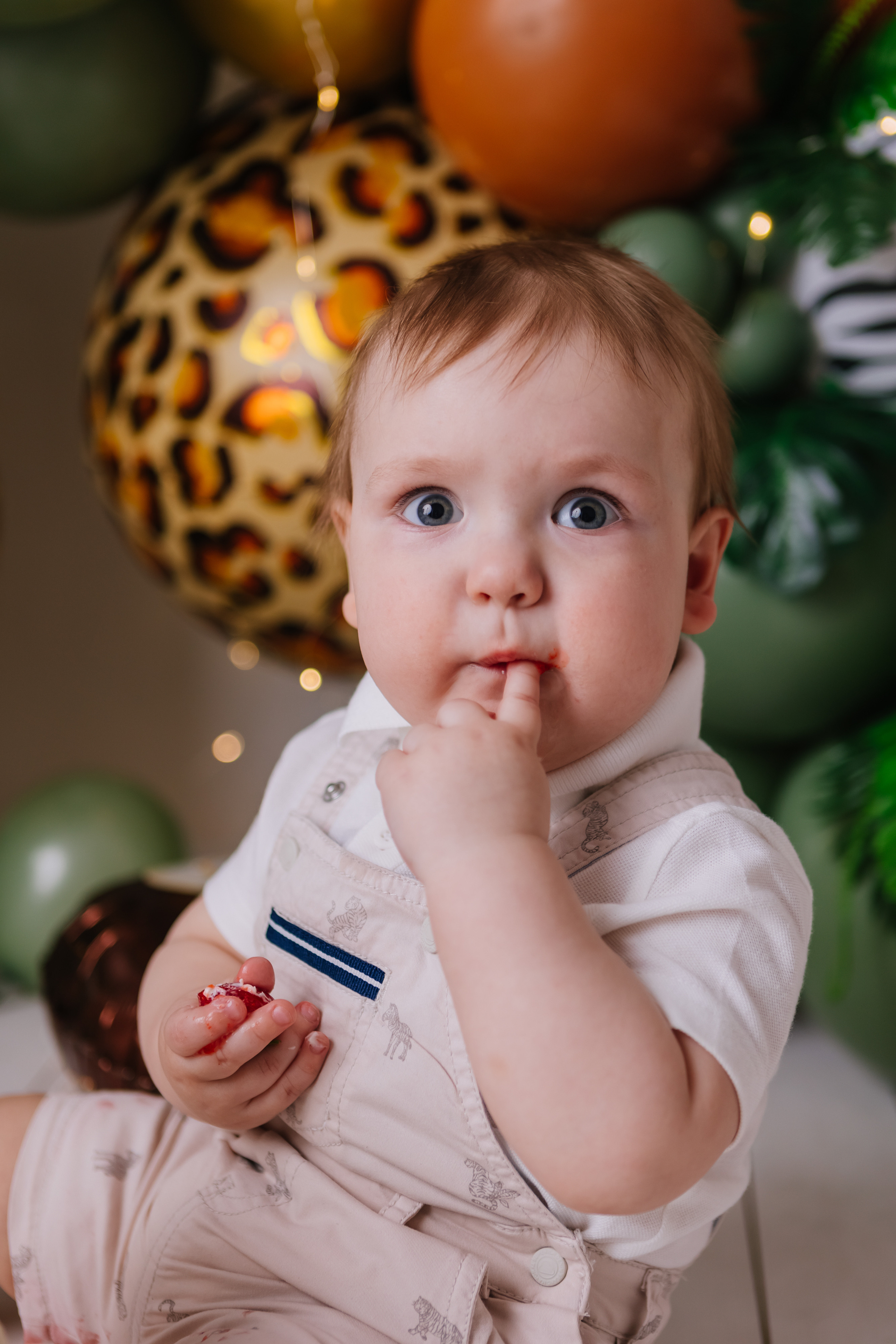 Первый тортик Сафари. Семейный фотограф Обнинск