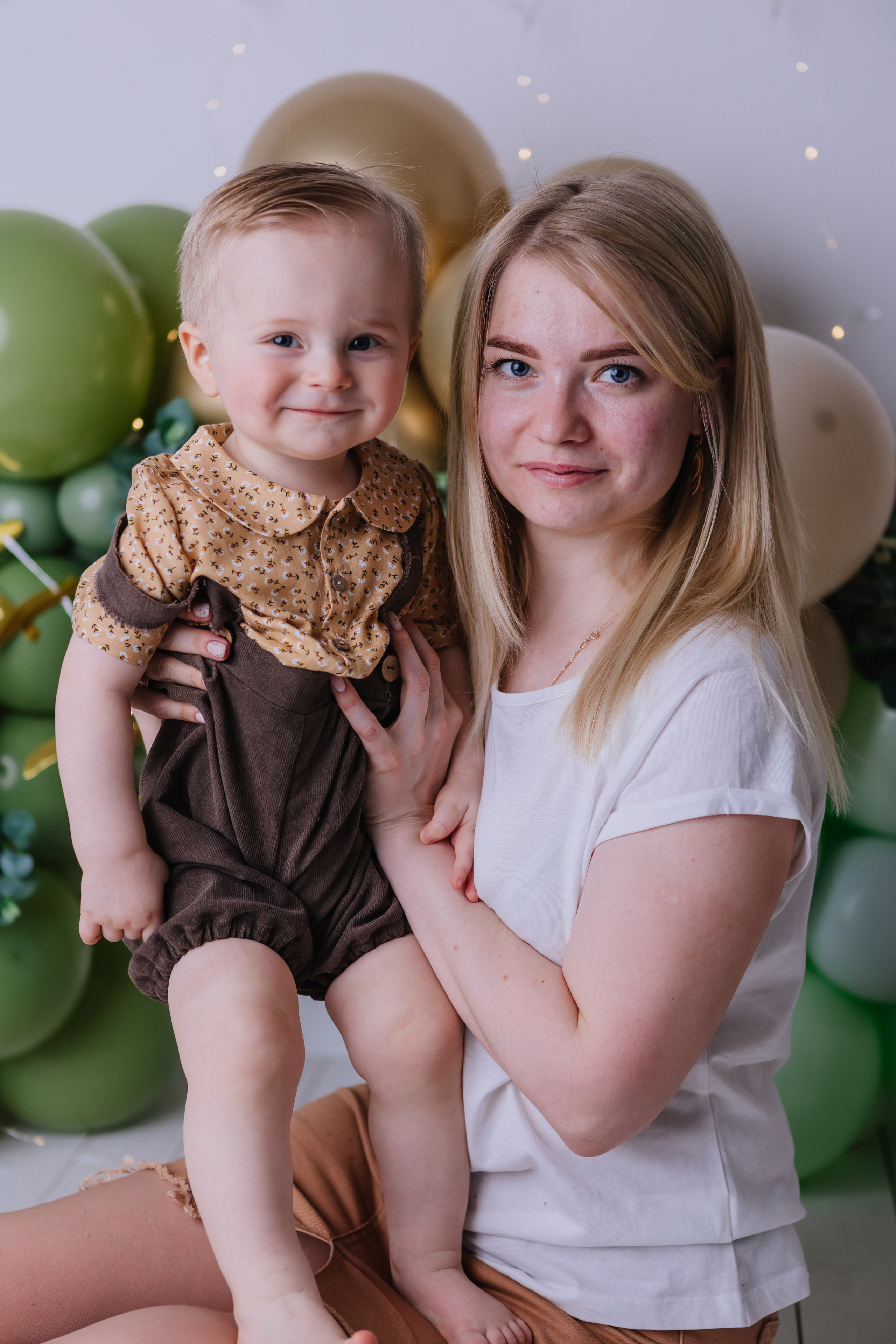 Первый тортик Зеленый. Семейный фотограф Обнинск