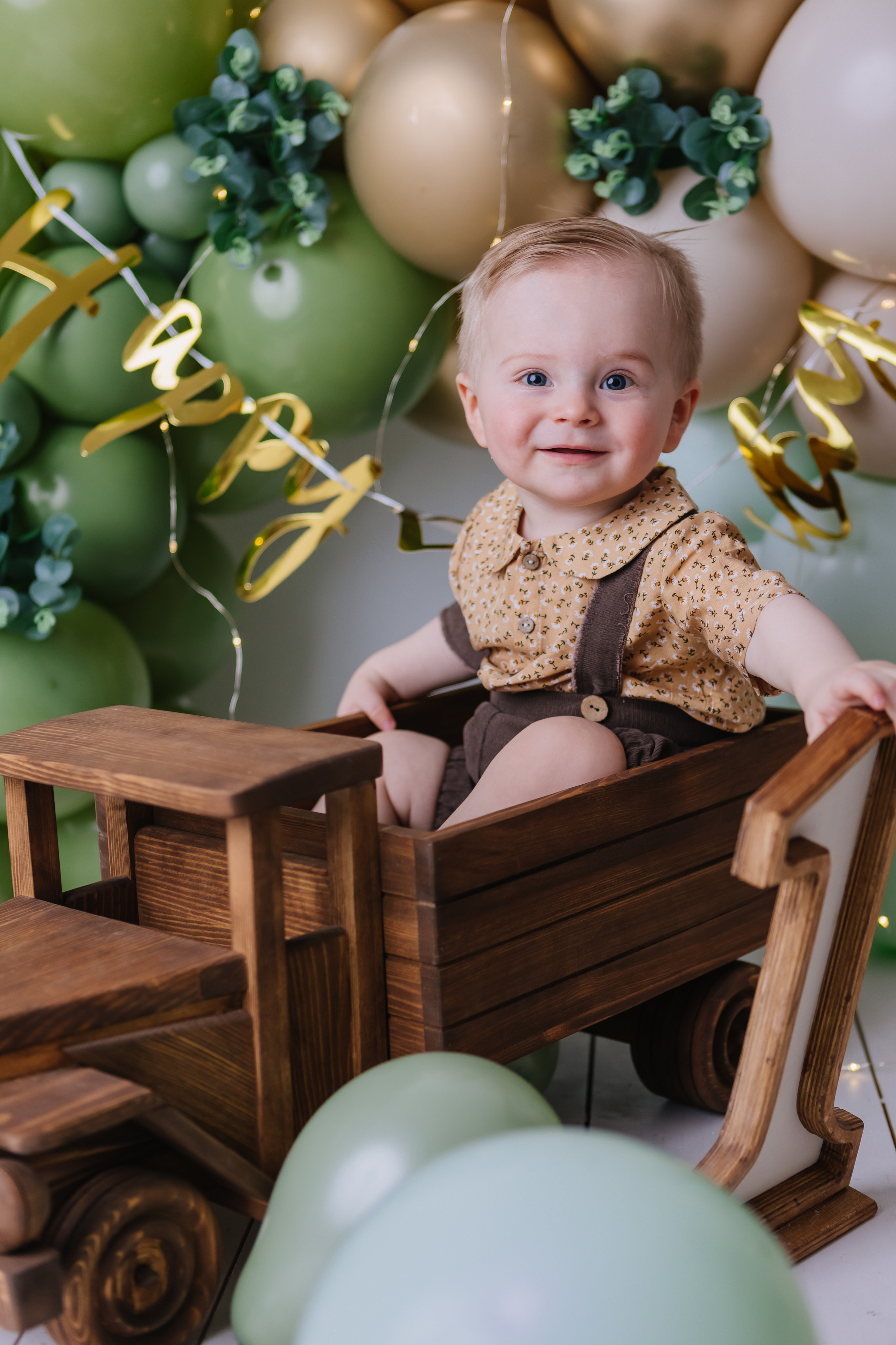 Первый тортик Зеленый. Семейный фотограф Обнинск