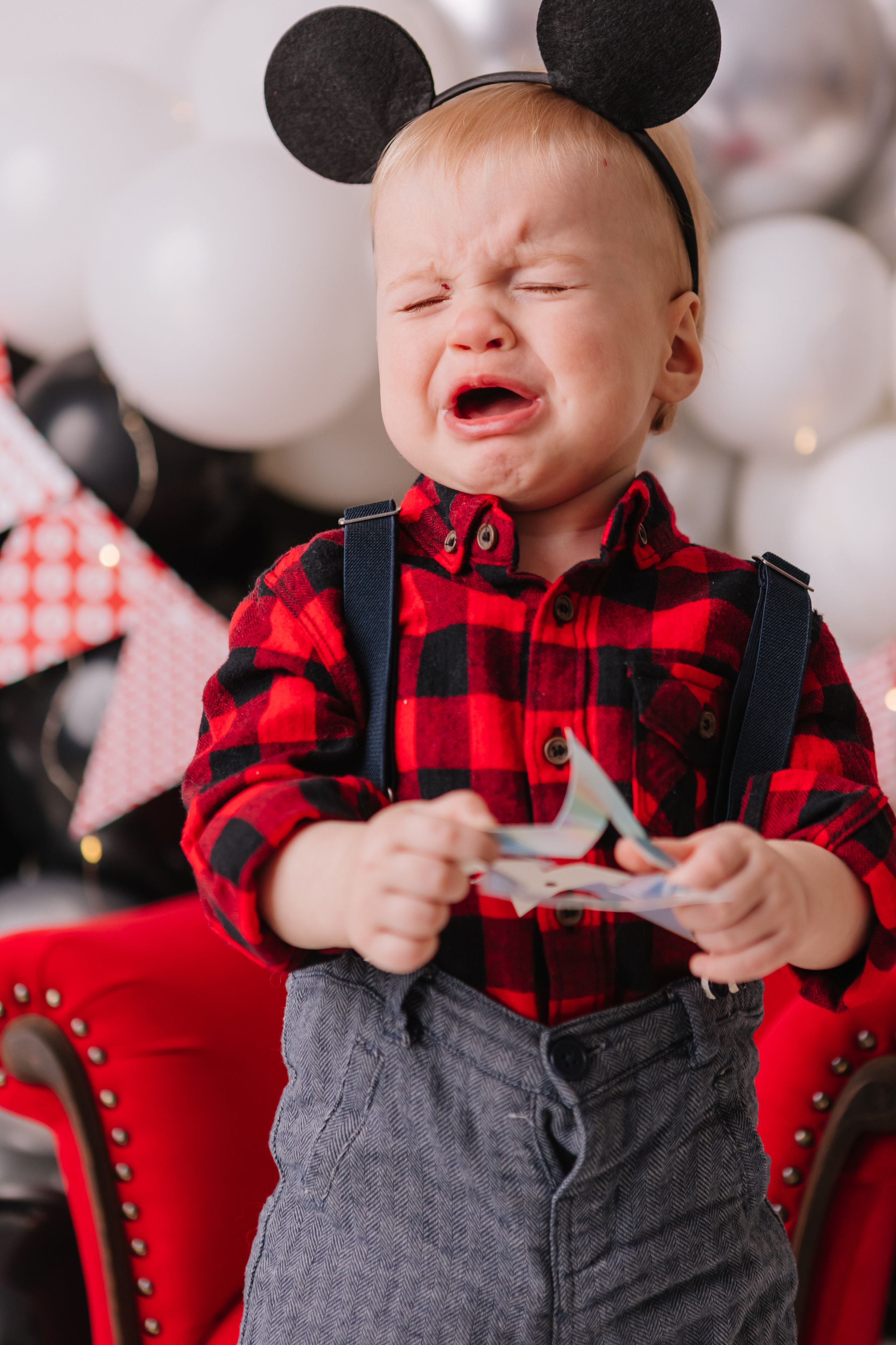 Первый тортик Микки. Семейный фотограф Обнинск
