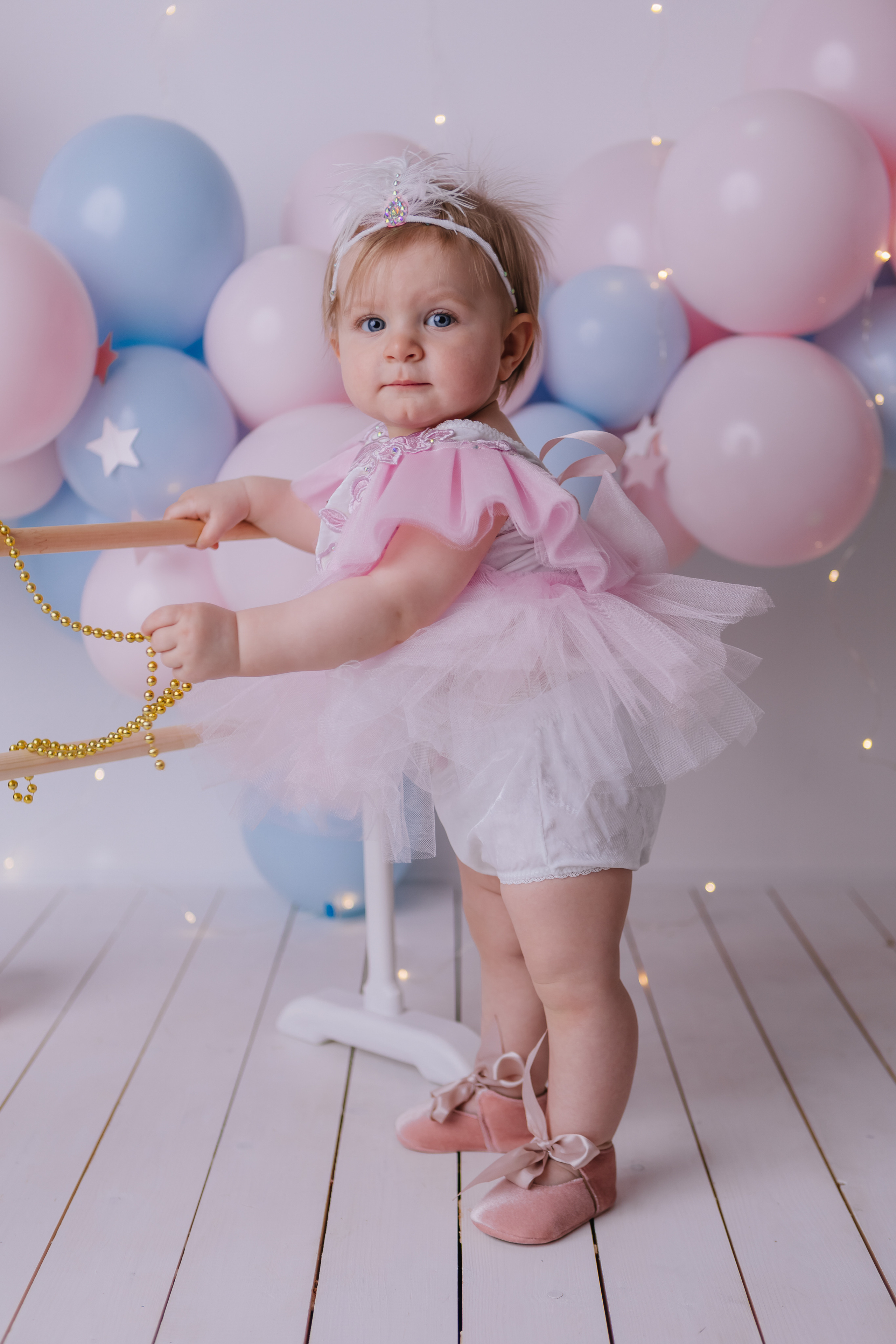 Первый тортик Балерина. Семейный фотограф Обнинск