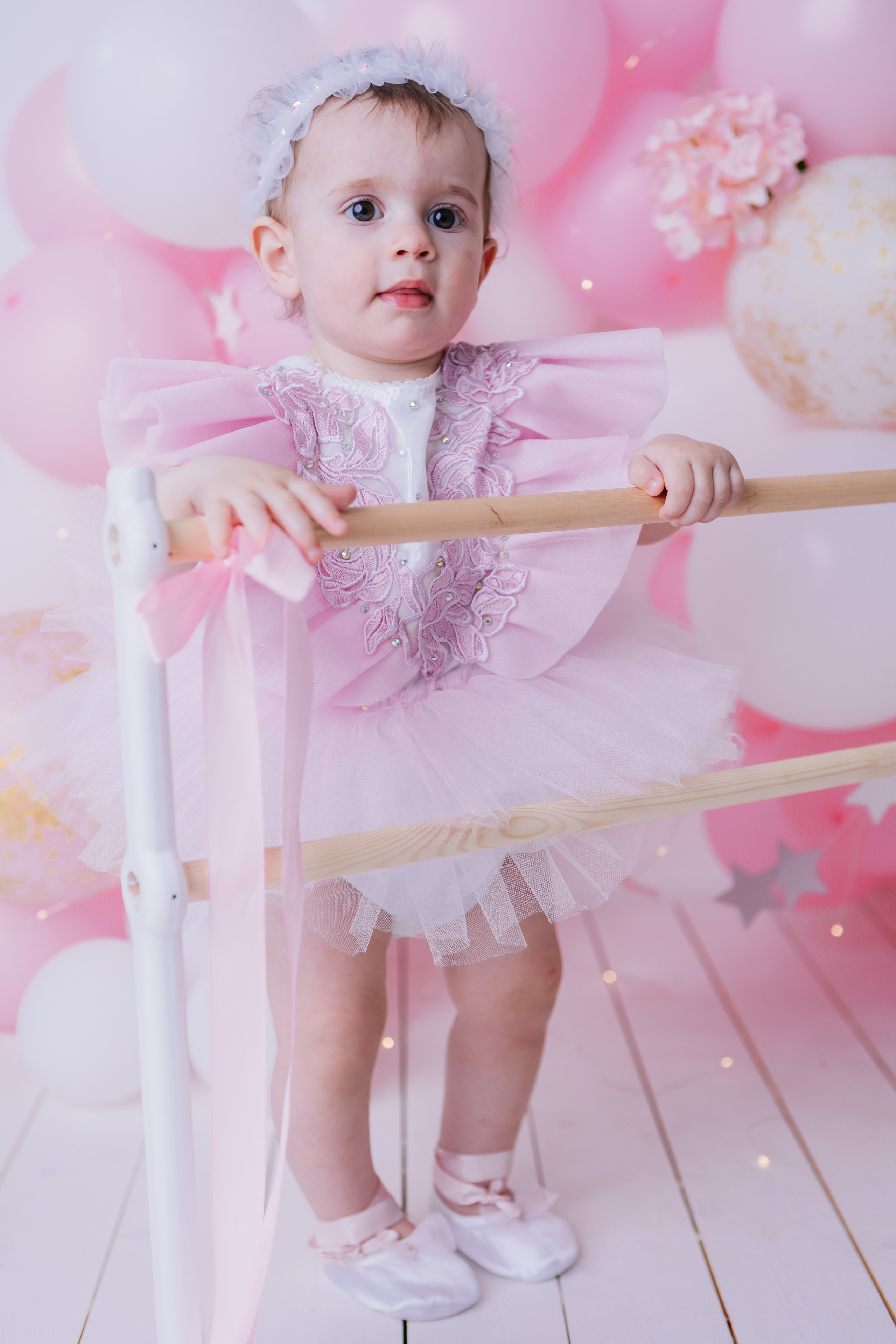 Первый тортик Розовый. Семейный фотограф Обнинск