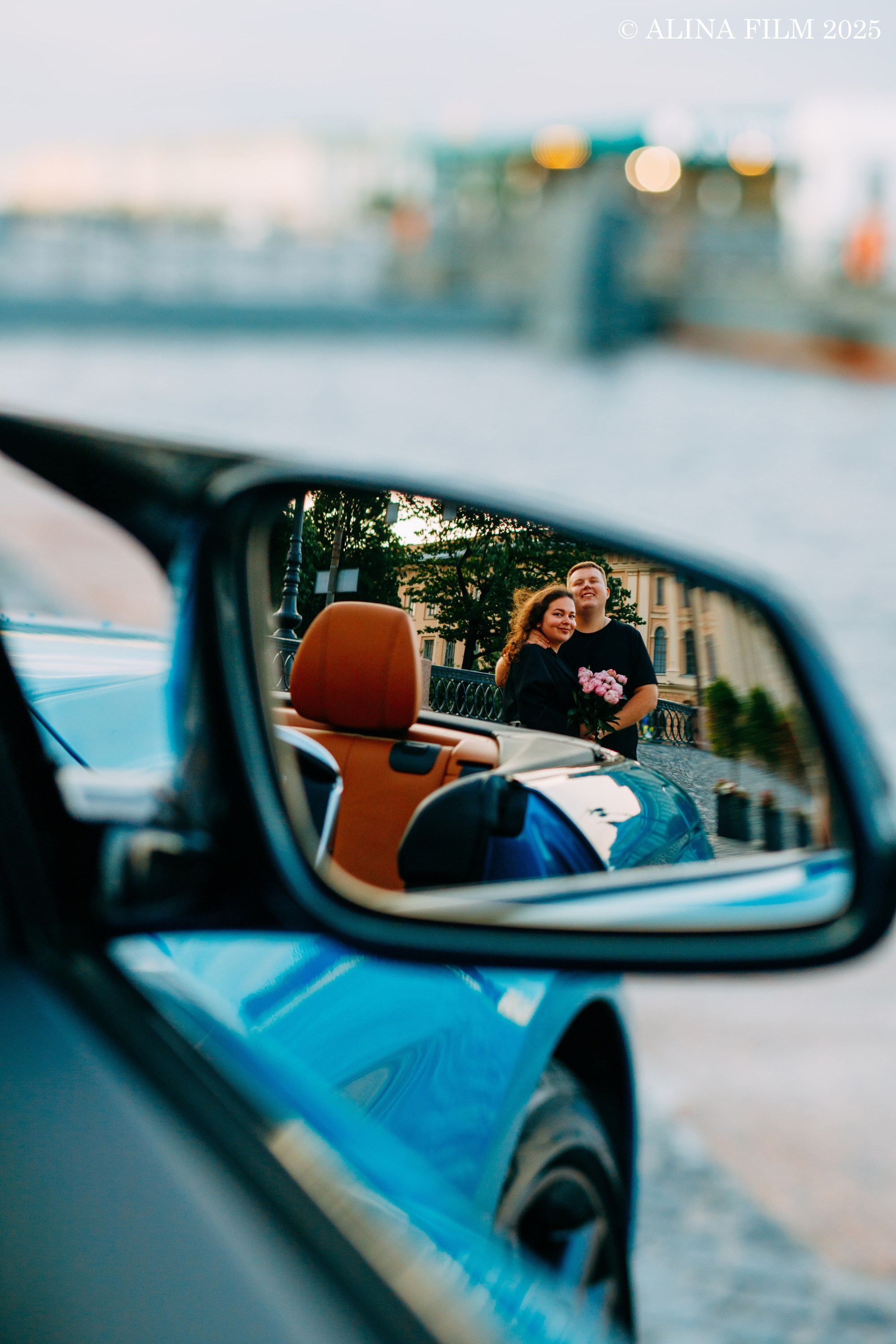 Фотосессия с кабриолетом. Фотограф в Санкт-Петербурге Alina Film