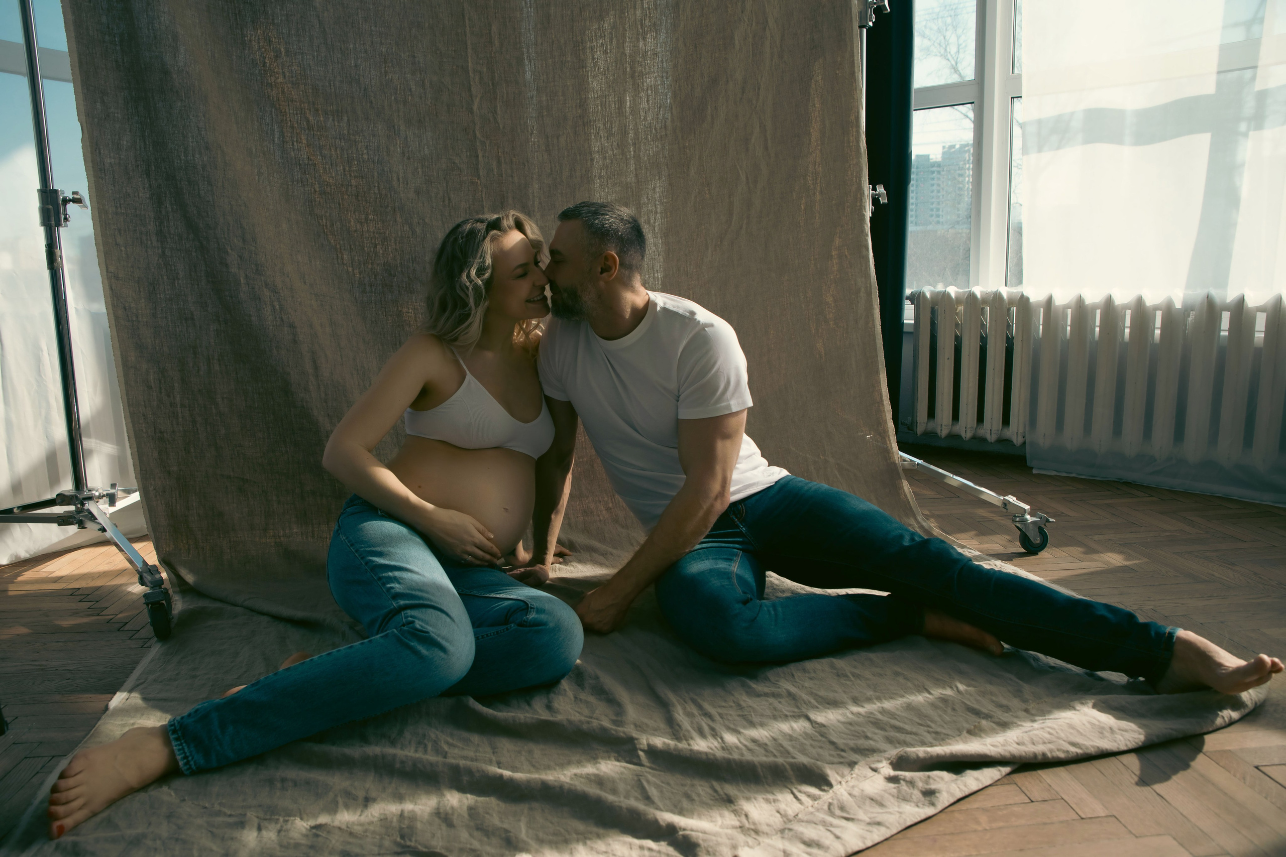 Мила и Андрей. В ожидании ♥. Фотограф в Москве Яна Полосина