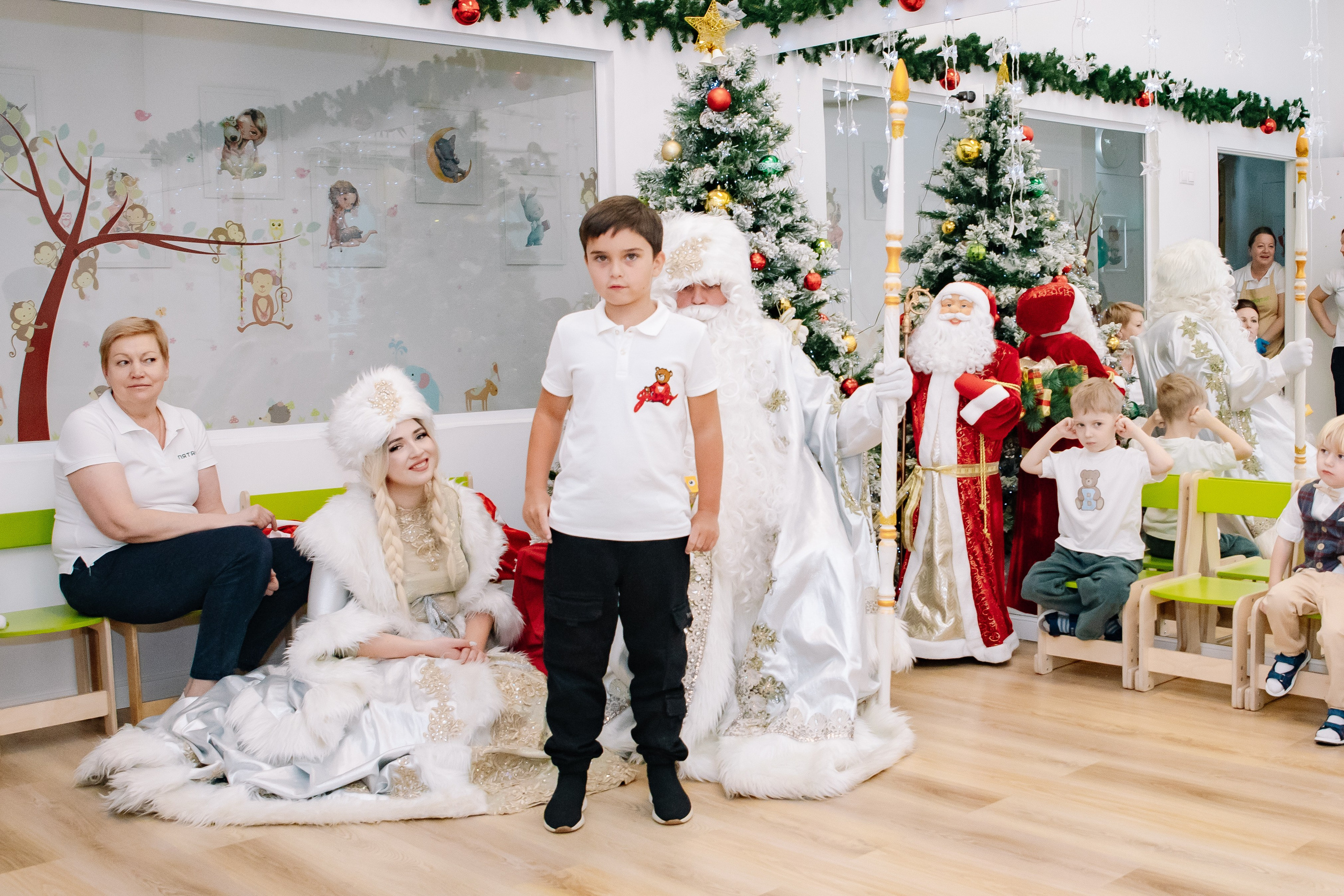 Новогодний утренник в саду Пятачок. Фотограф в Москве Яна Полосина